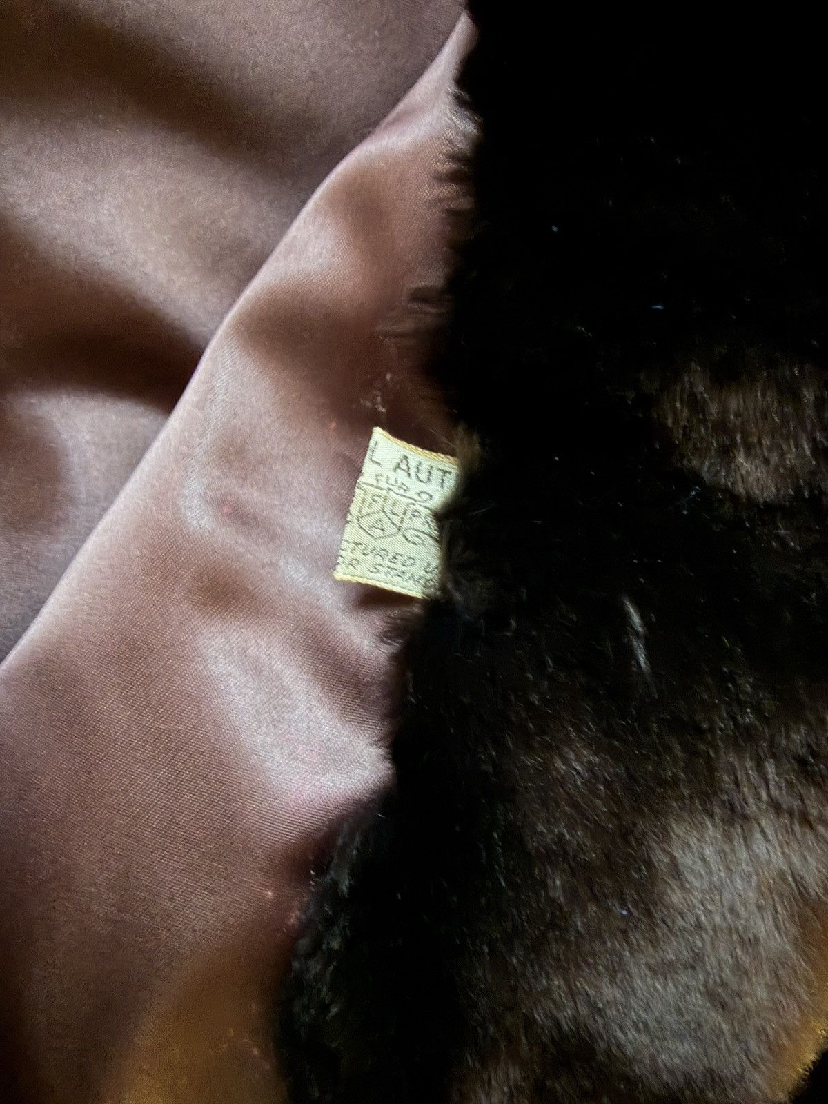Vintage Vintage 50s Nan’s Furs Mouton Fur Coat Short Sz S/M Brown Size S / US 4 / IT 40 - 6 Thumbnail