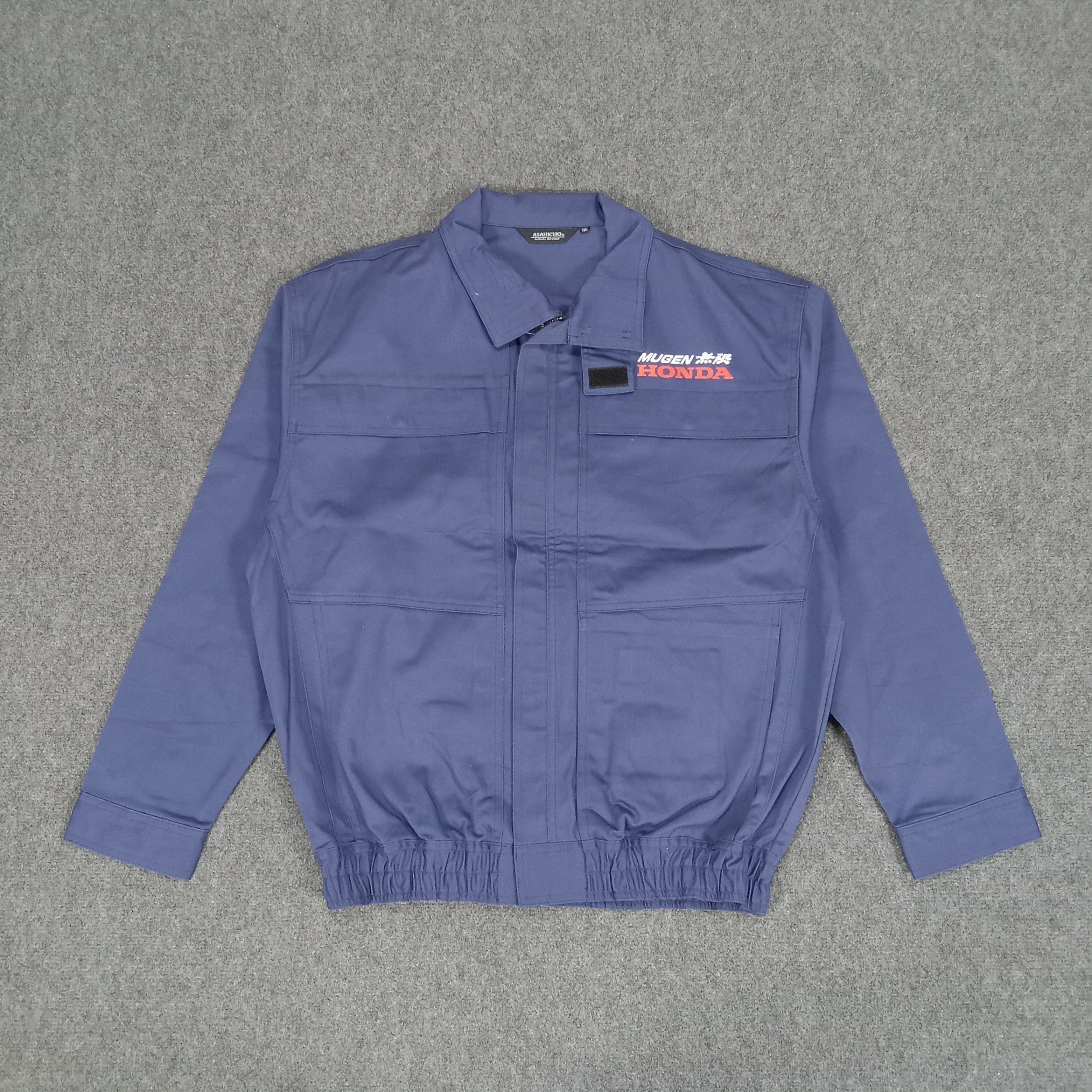 Honda × Vintage Mugen Honda Japanese Racing Team Custom Art Jacket Size US XL / EU 56 / 4 - 3 Thumbnail