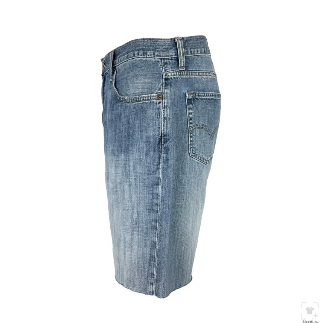 CO Levi Strauss & Co Denim Jean Shorts Mens 38 Blue Bermuda Denim Shorts 8 Inseam Regular Fit Vintage No Size US 38 / EU 54 - 6 Thumbnail