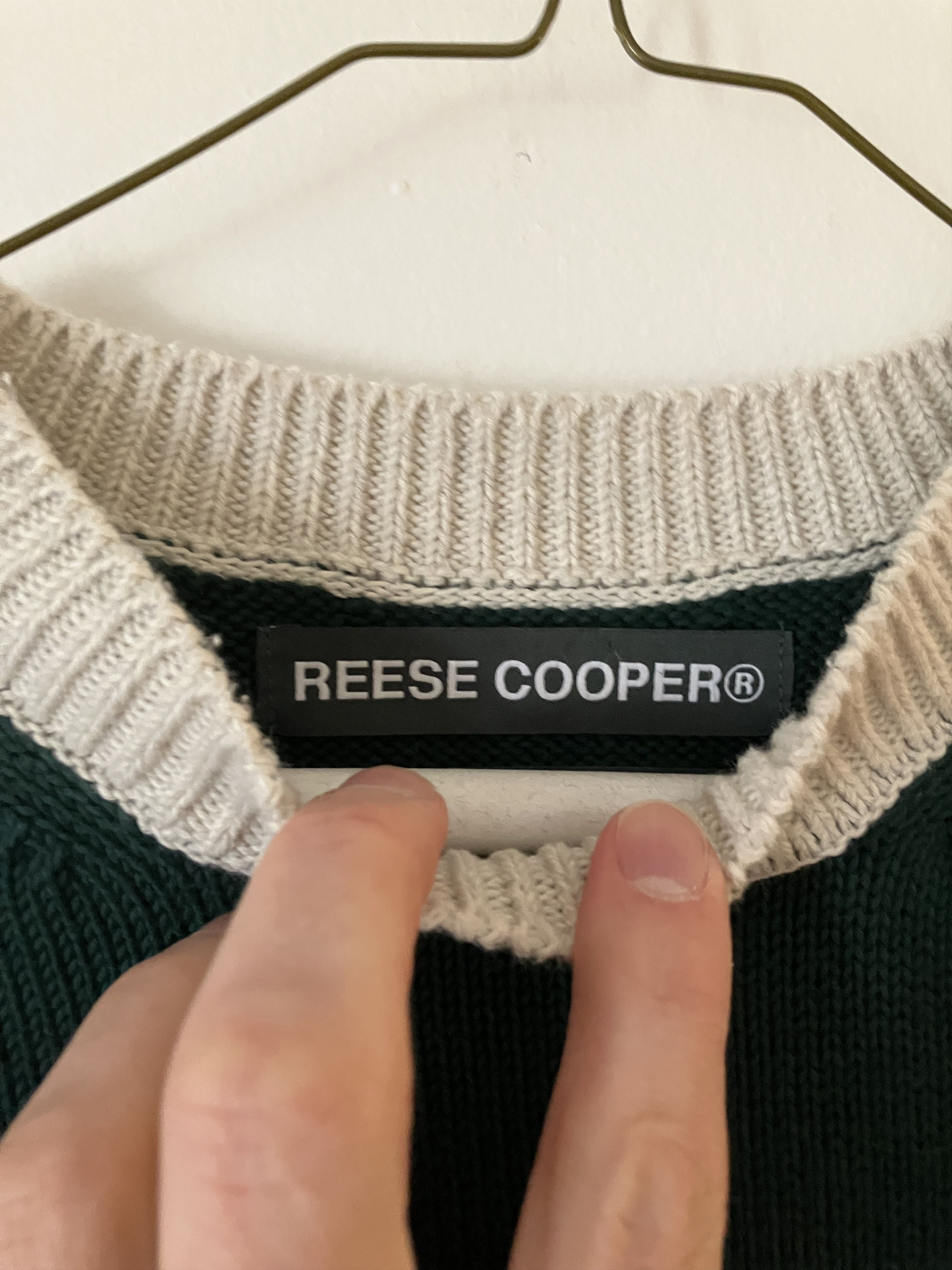Reese Cooper Reese Cooper Checked Deer Sweater Size US S / EU 44-46 / 1 - 4 Thumbnail