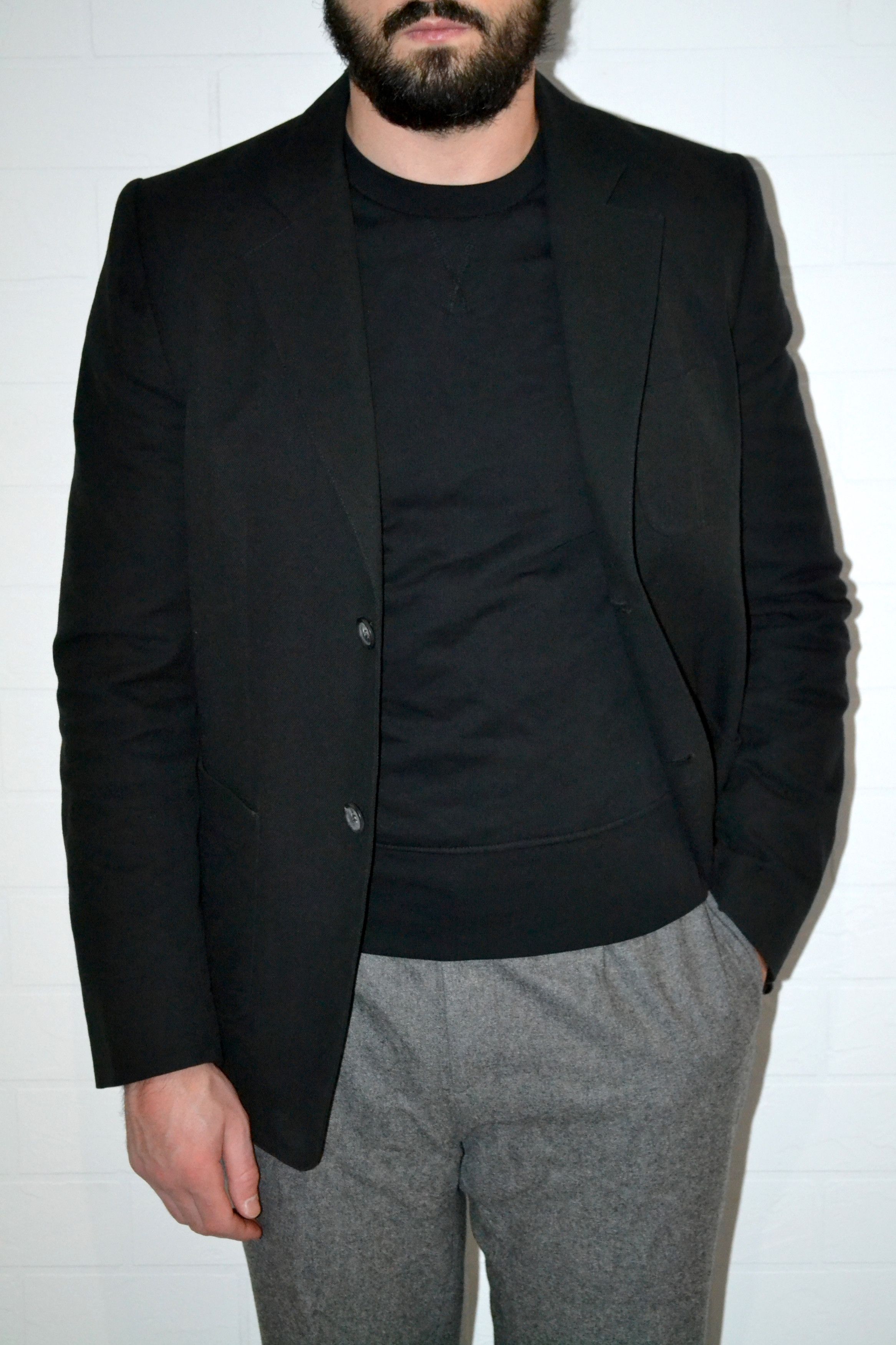 A.P.C. A.P.C. Black Blazer Size 48R - 2 Thumbnail