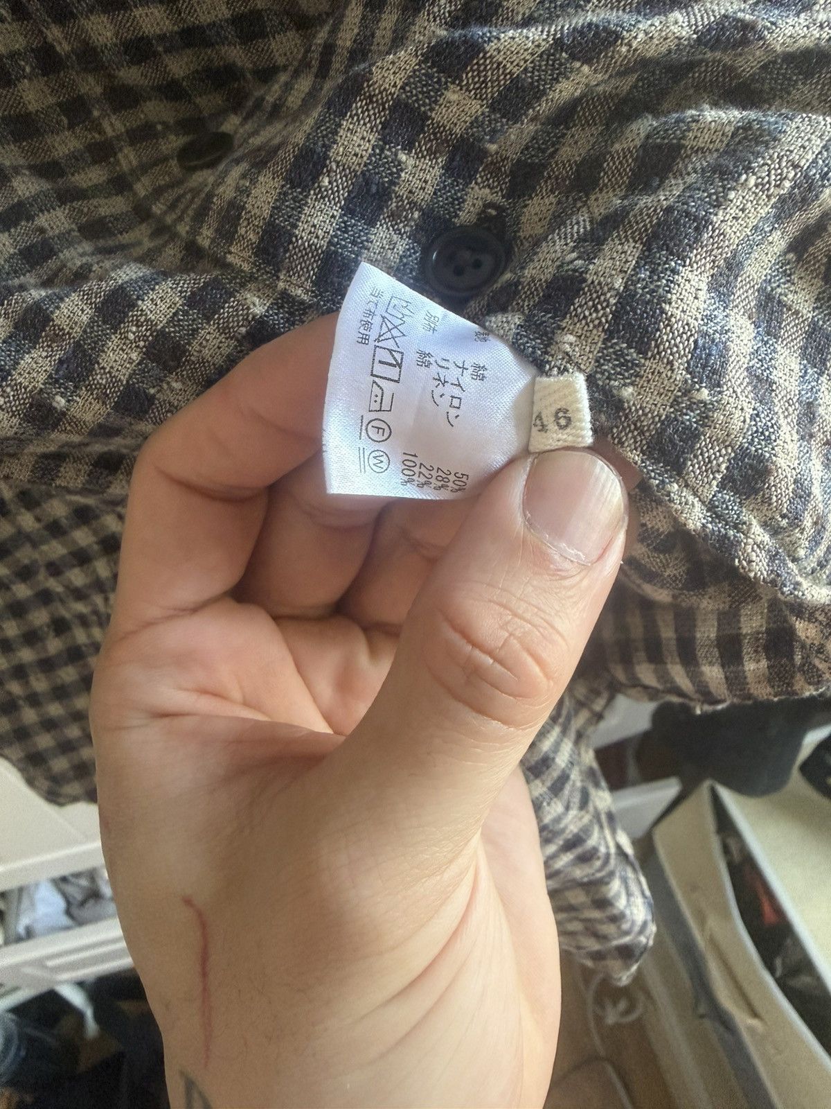 Other The Crooked Tailor Check Shirt Size US S / EU 44-46 / 1 - 4 Thumbnail