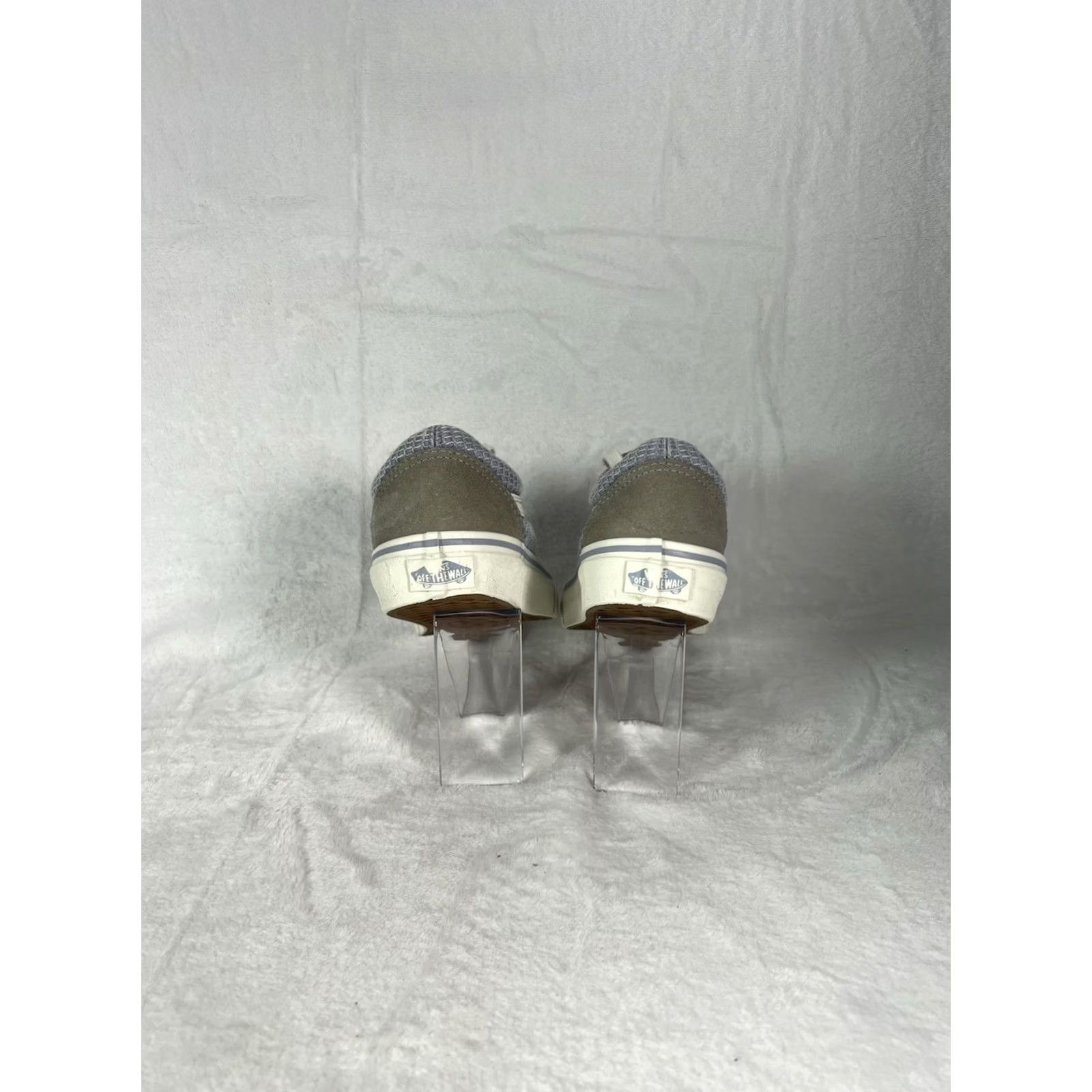 Vans Vans Off The Wall Lace Up Men 3.5 Women 5 Blue Gray Casual Sneaker Size ONE SIZE - 4 Thumbnail