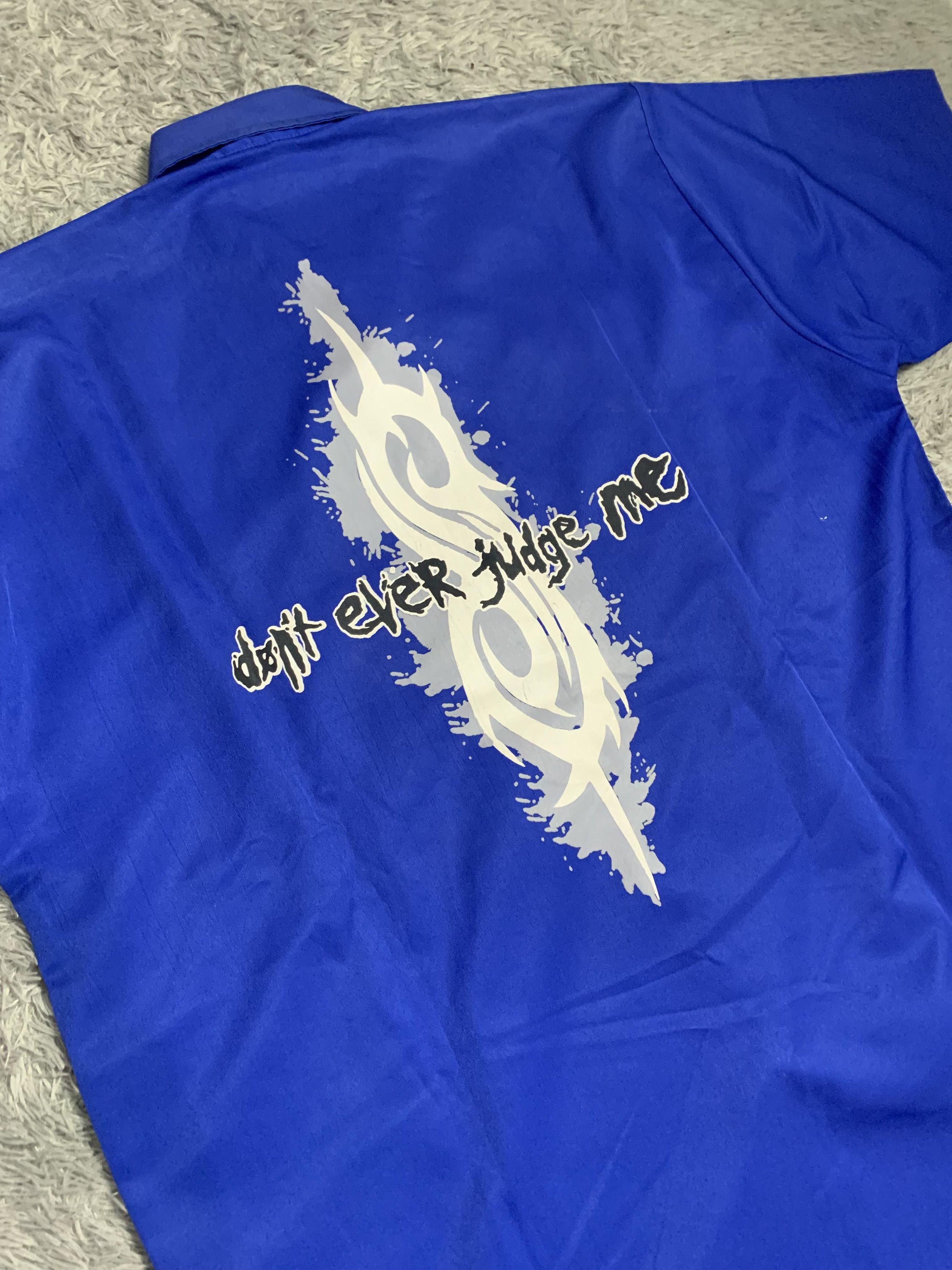 Band Tees Rare Vintage 1999 Slipknot Don't Ever Judge Me Shirt Size US M / EU 48-50 / 2 - 1 Thumbnail