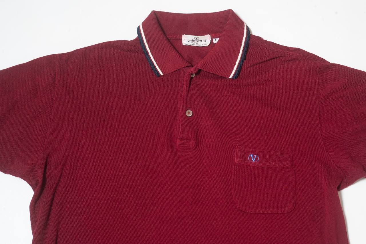 Valentino vintage valentino polo shirt Size US L / EU 52-54 / 3 - 2 Thumbnail