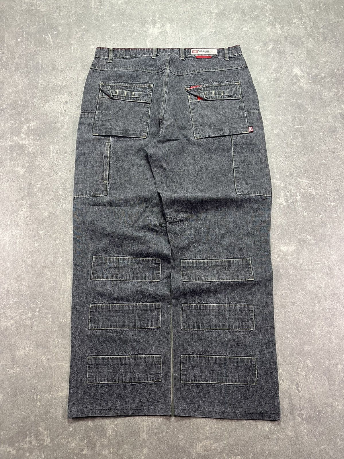 Ecko Unltd. Ecko Unltd. Embroidered Patches Baggy Denim Jeans 38 Size US 38 / EU 54 - 1 Thumbnail