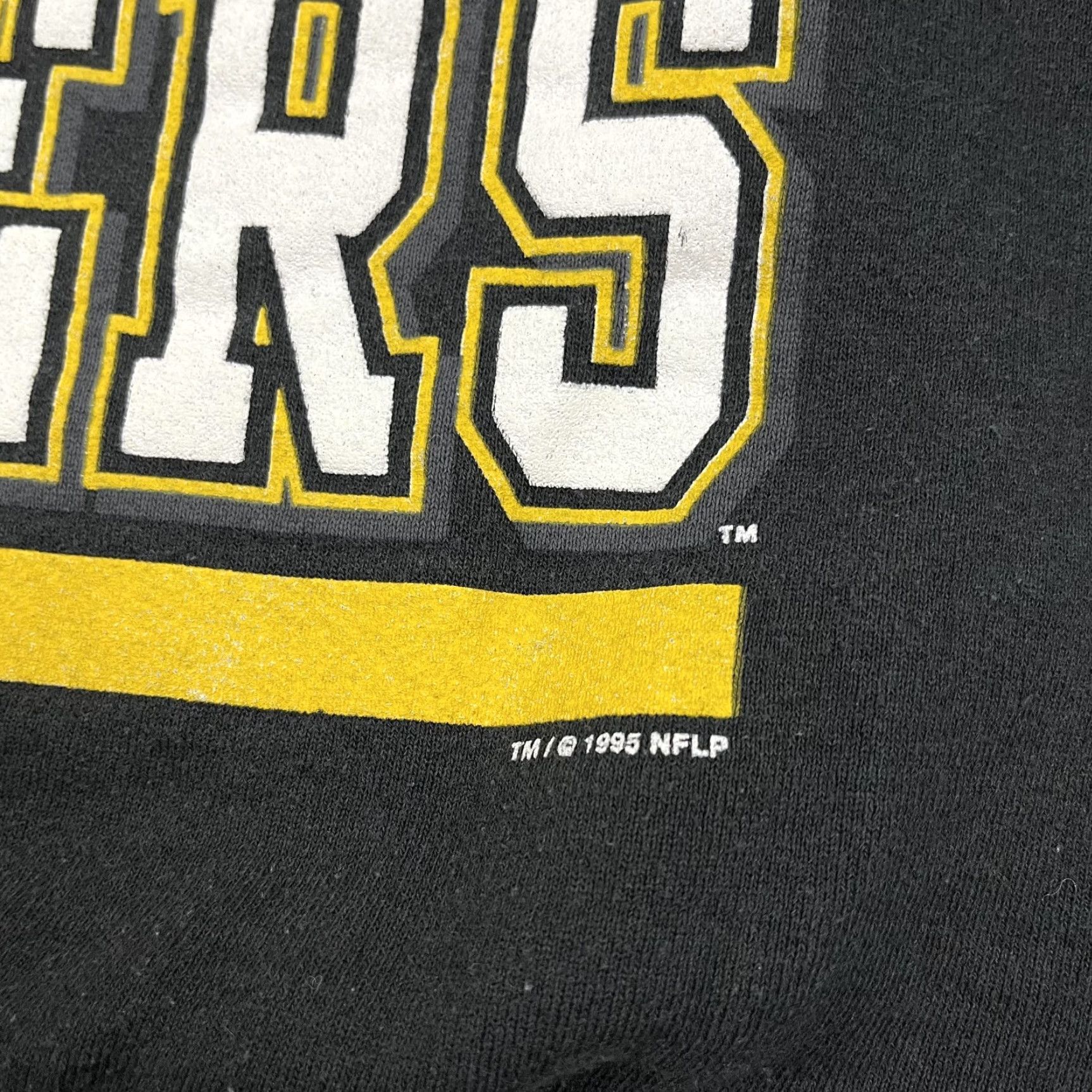 Salem Sportswear VTG Pittsburgh Steelers Sweatshirt Mens XL Black Salem Sportswear Retro Graphic Print Size US XL / EU 56 / 4 - 3 Thumbnail