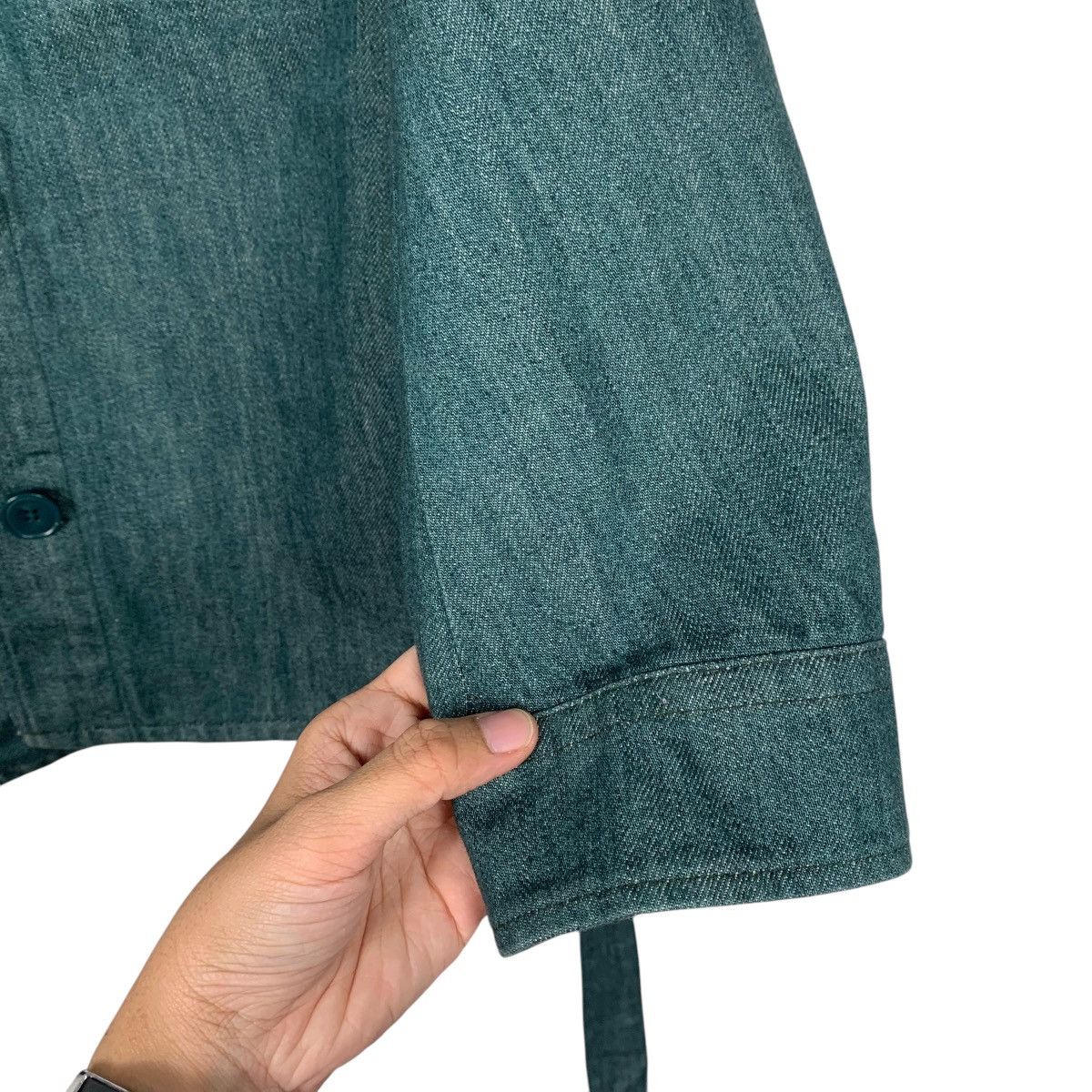 Lemaire × Uniqlo Uniqlo U Lemaire Denim Jacket Size US S / EU 44-46 / 1 - 13 Thumbnail
