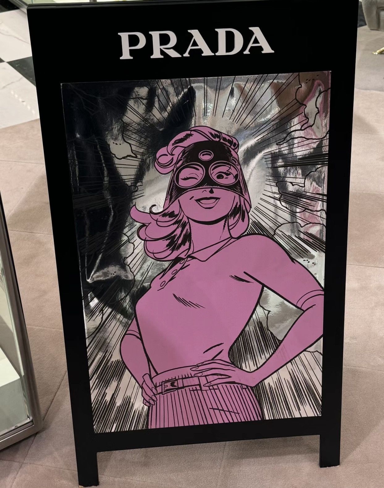 プラダ マガジン 🔥 Prada superhero comic book magazine