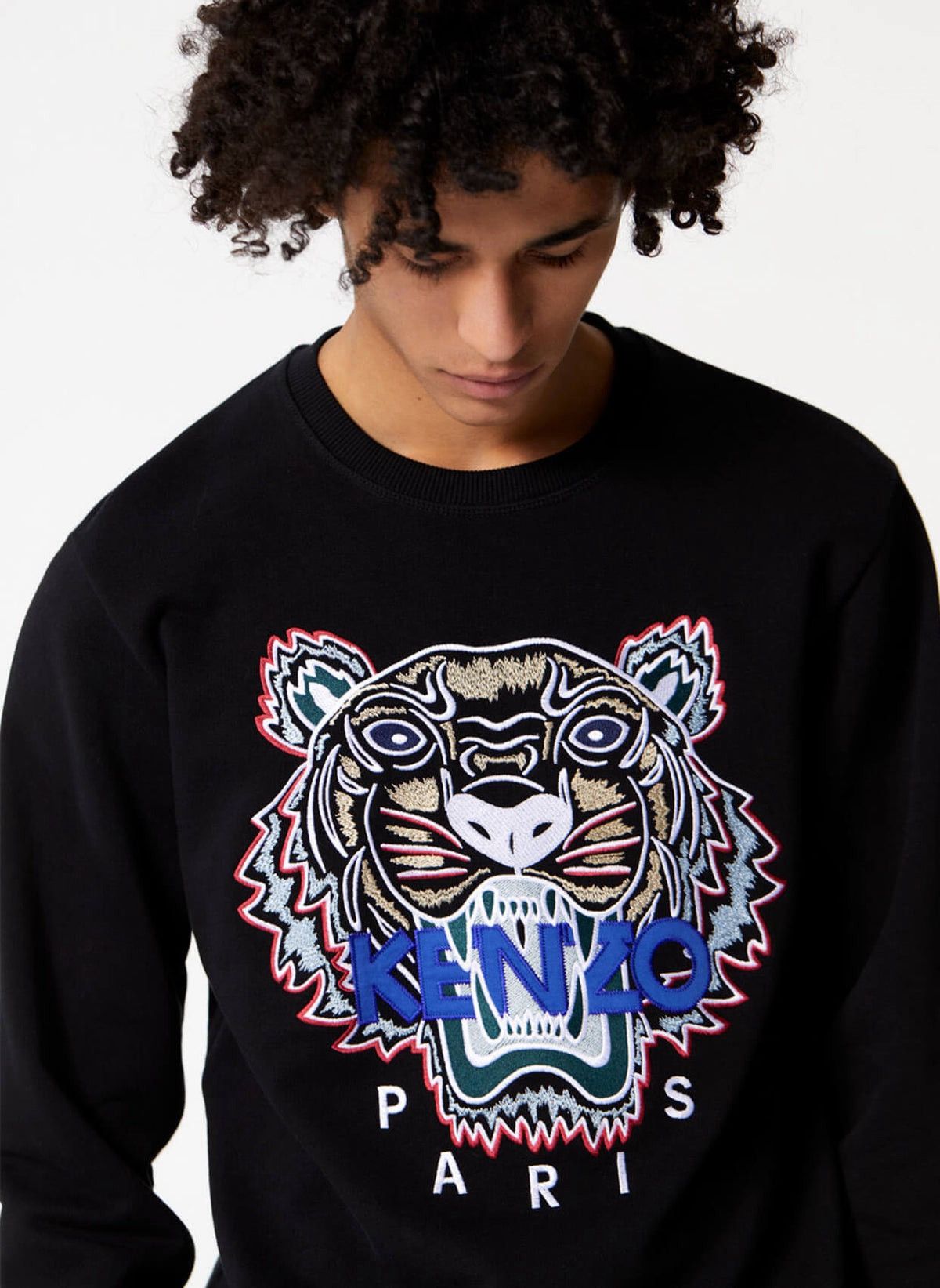 Kenzo 🐯 Kenzo Black Tiger Sweatshirt Size M Size US M / EU 48-50 / 2 - 4 Thumbnail