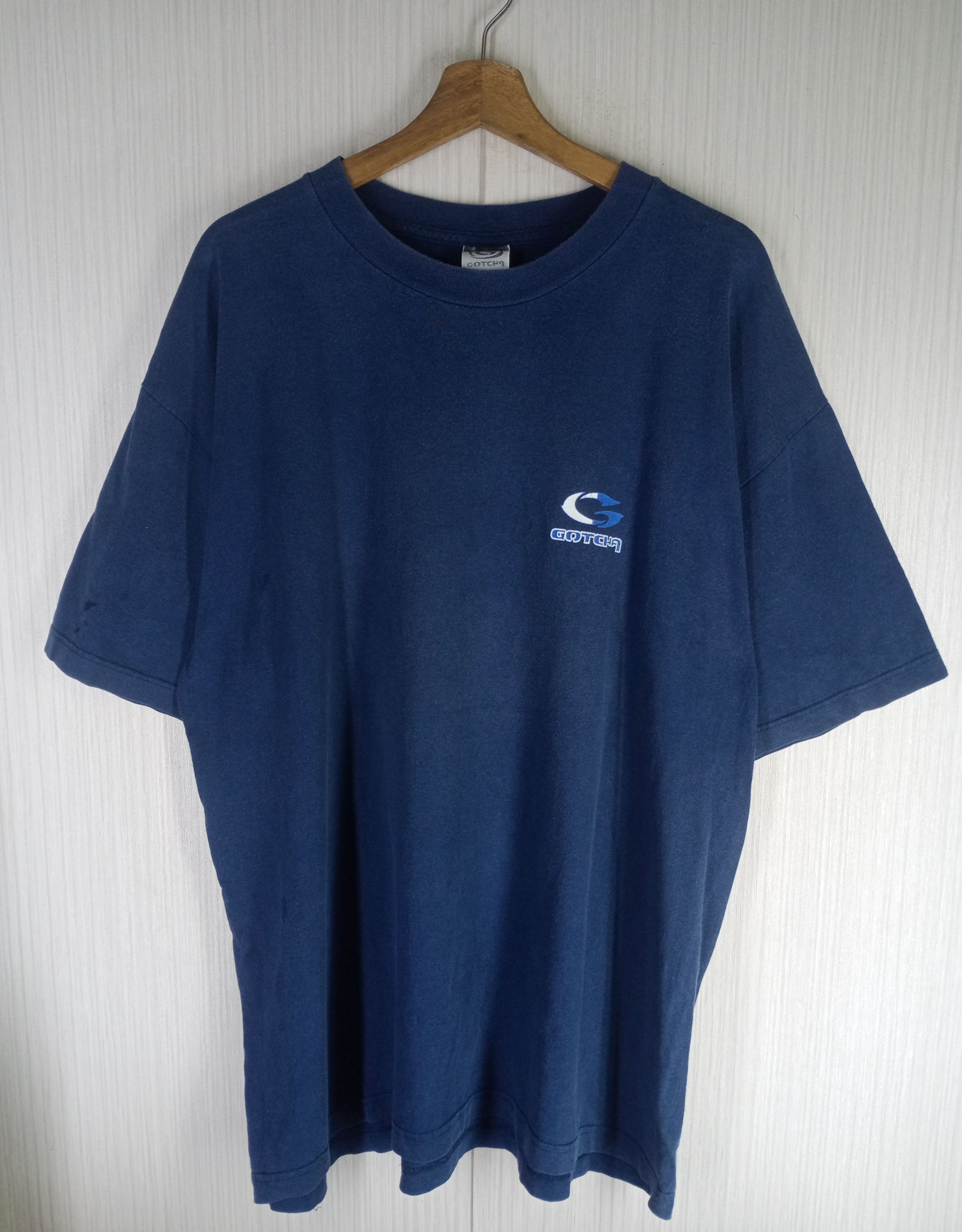 Gotcha Rare Vintage 90s GOTCHA Big Logo Tshirt Size US XL / EU 56 / 4 - 3 Thumbnail