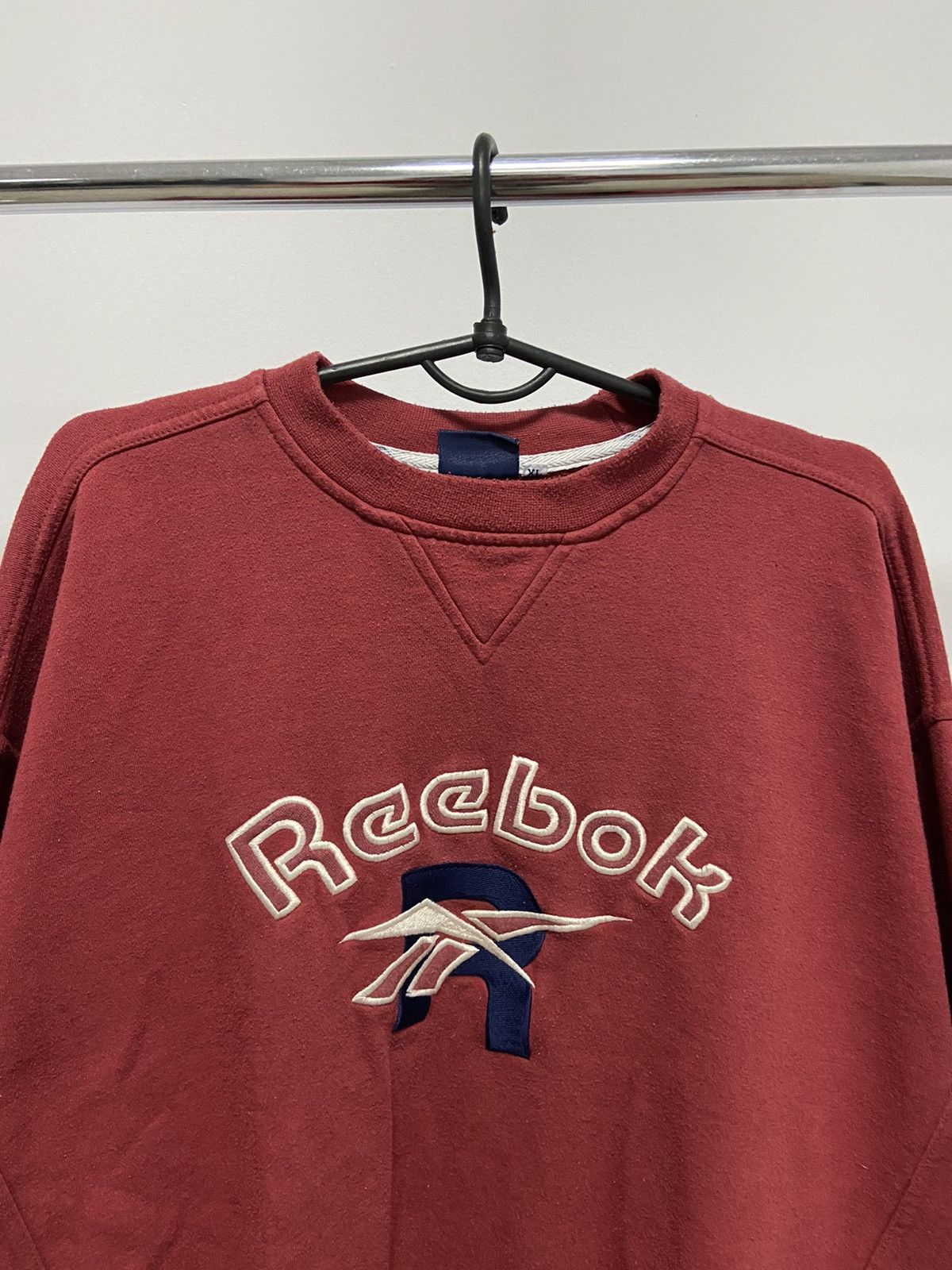 Reebok × Vintage Reebok Vintage Big Logo 90s Y2K Sweatshirt Spell Out Size US XL / EU 56 / 4 - 2 Thumbnail