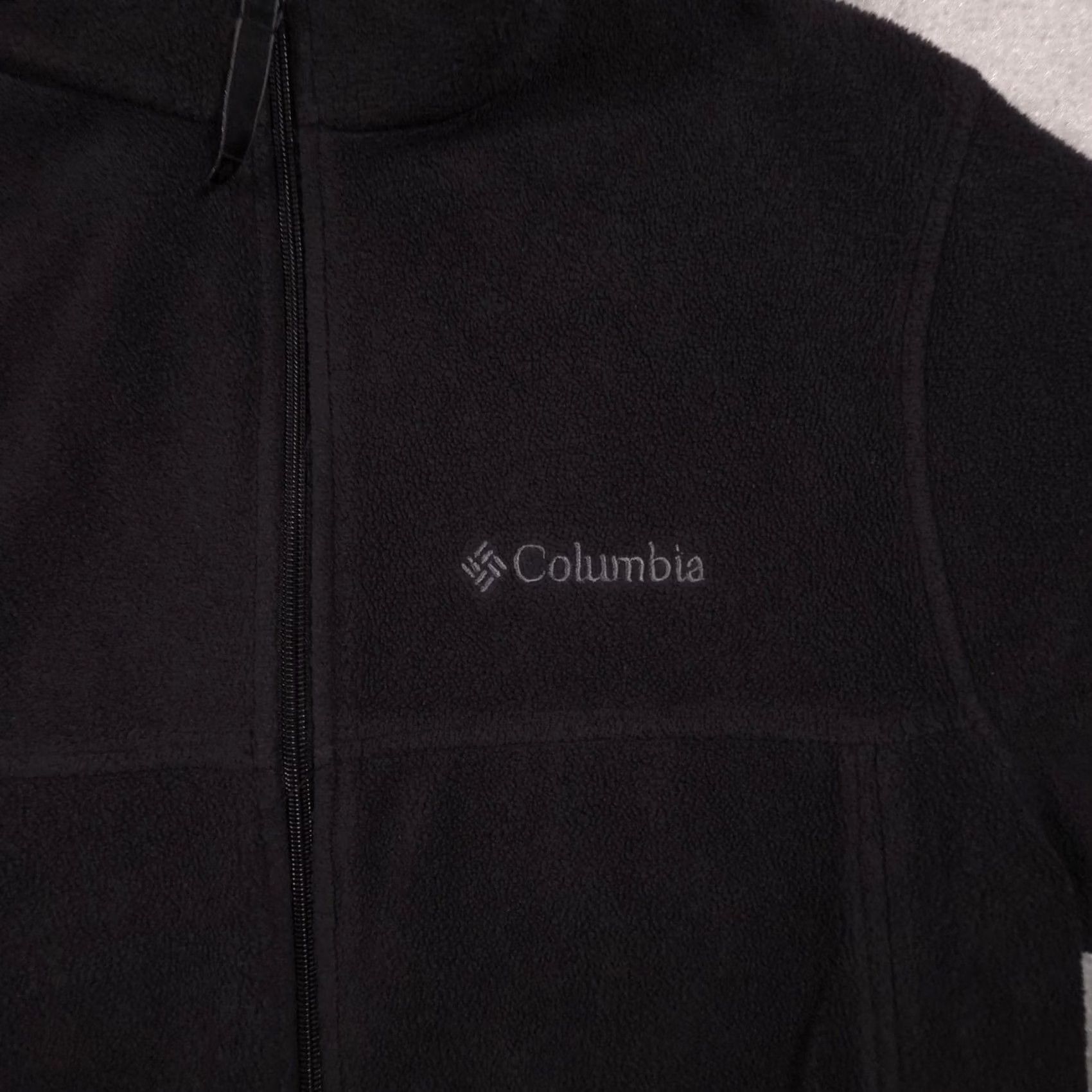 Vintage Columbia Fleece Jacket Mens Small Black Full Zip Stand Collar Pockets Outdoor Size US S / EU 44-46 / 1 - 4 Thumbnail