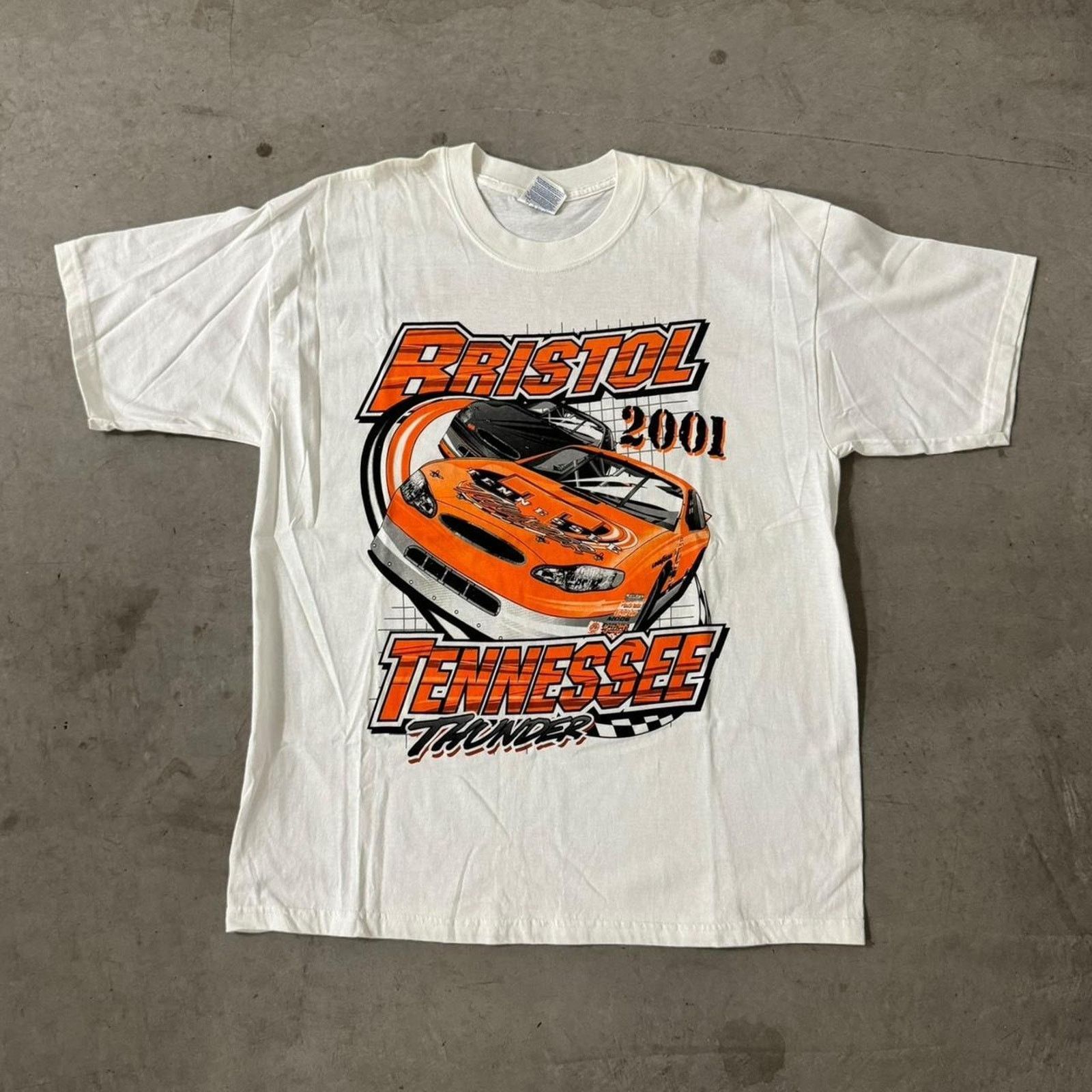 NASCAR Vintage 2001 Bristol Tennessee Thunder Size US XL / EU 56 / 4 - 1 Thumbnail