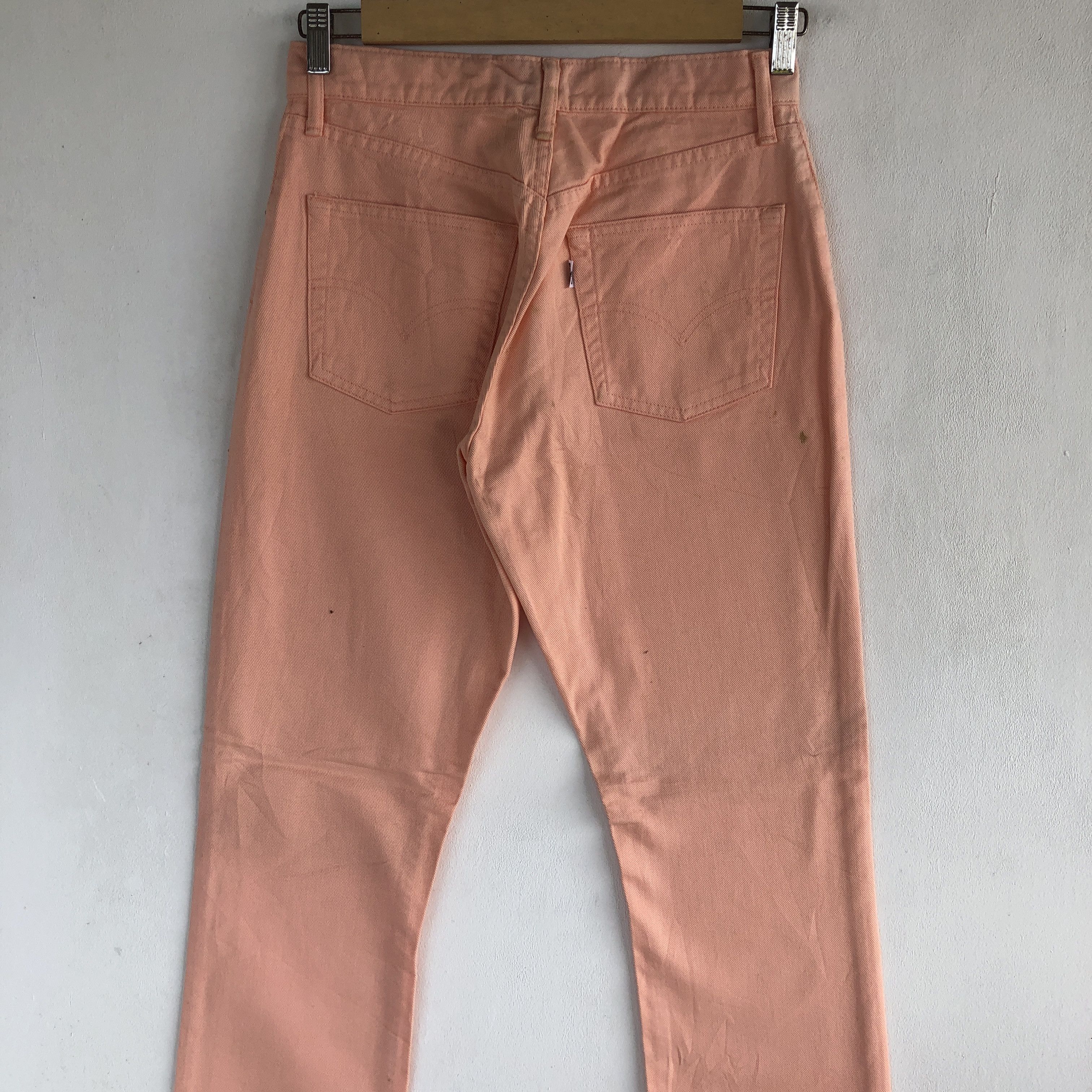 Levi's RARE Vintage Levis 554 Jeans Pink Levi's 554 Denim Pants Size 26" / US 2 / IT 38 - 4 Thumbnail