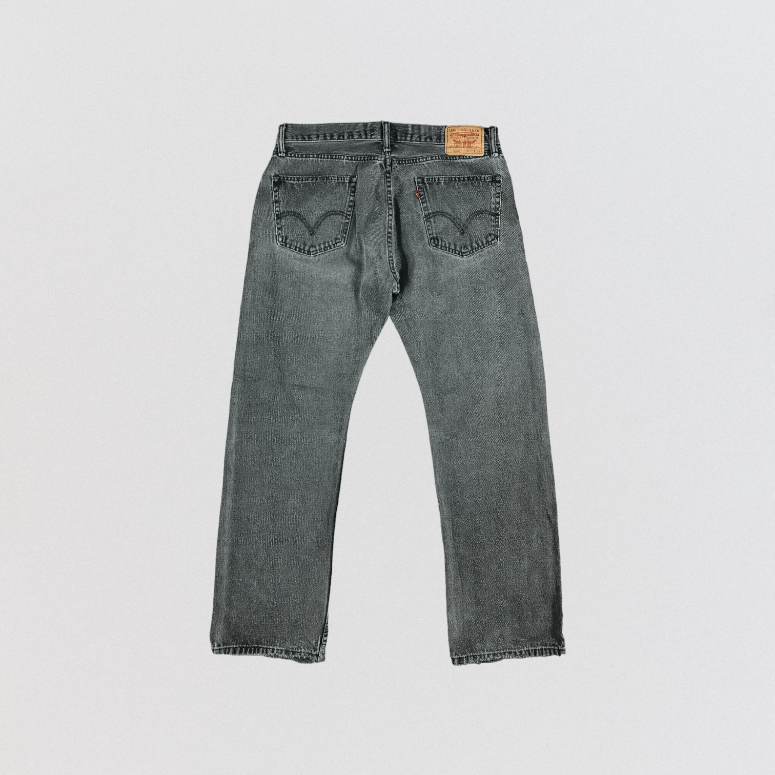 Levi's × Vintage Vintage Levis 505 Faded Black Jeans-JM2679 Size US 36 / EU 52 - 2 Thumbnail