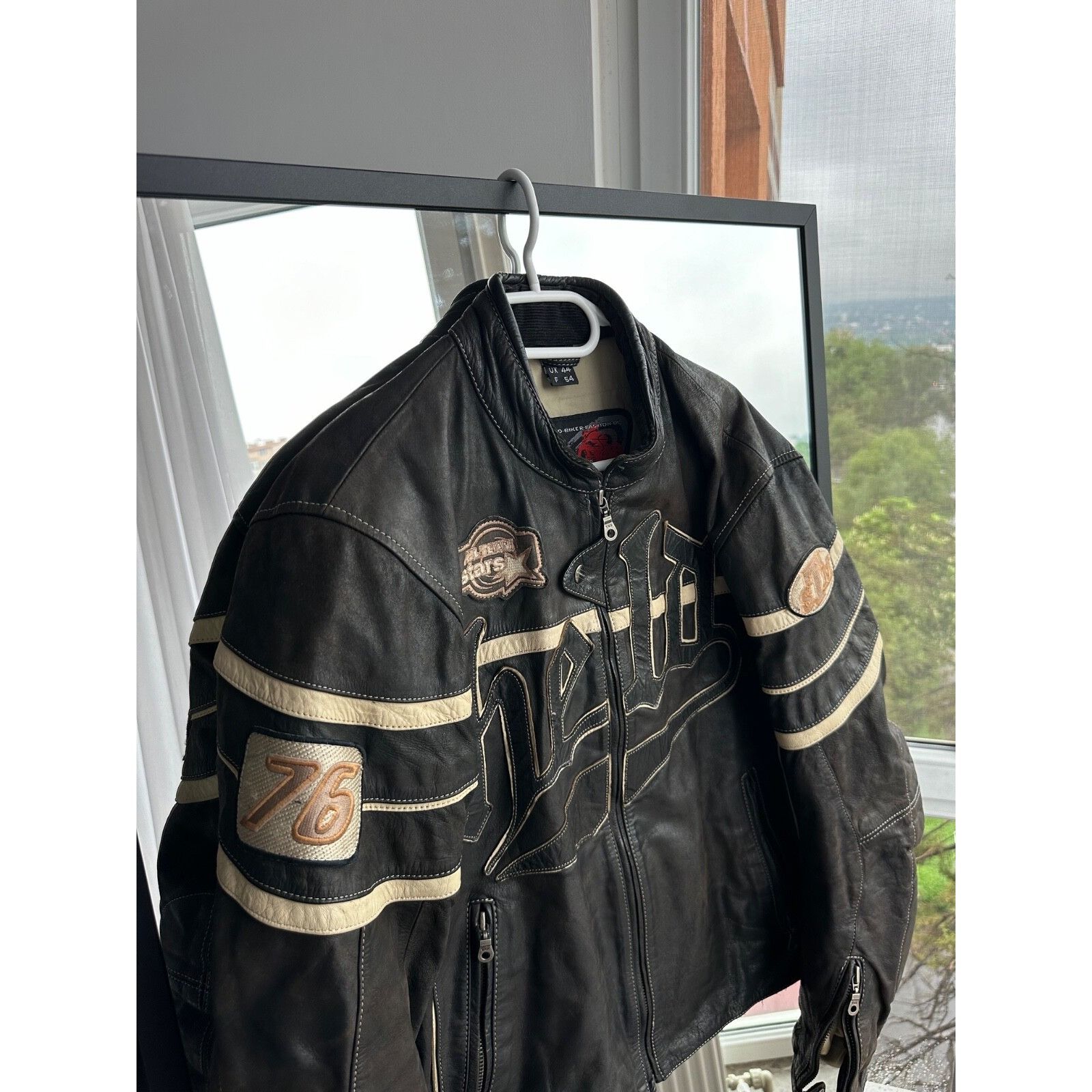 Vintage VTG Held Racing Leather Jacket Punk Faded Brown Moto Y2K Size US M / EU 48-50 / 2 - 11 Thumbnail