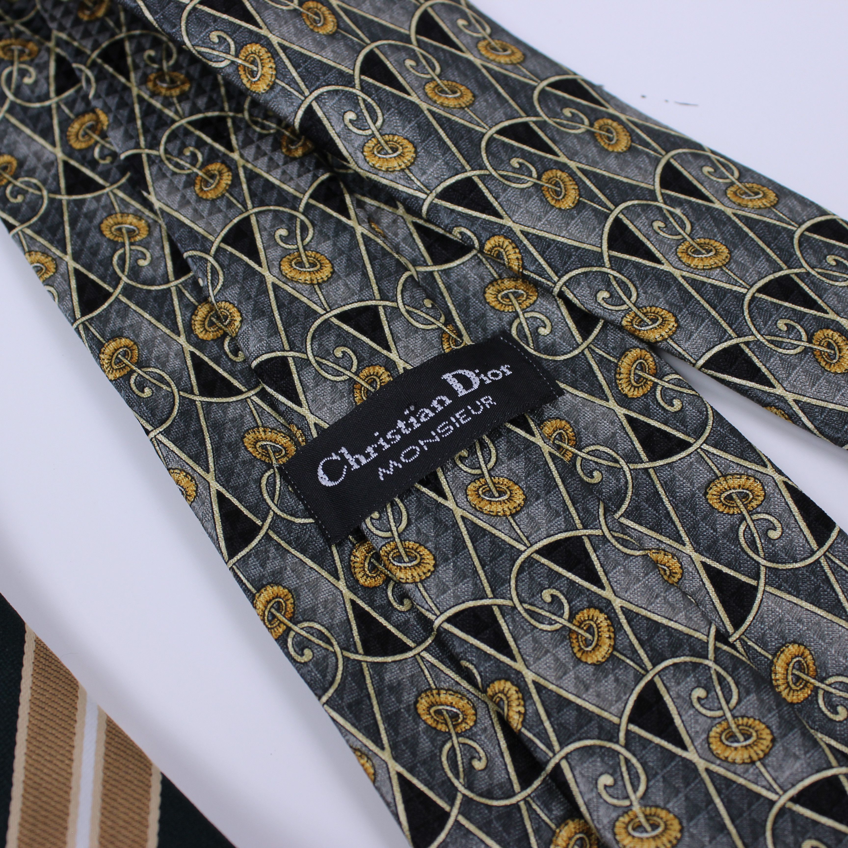 Christian Dior Monsieur 2pcs Christian Dior Monsieur tie Paris New York multi Size ONE SIZE - 9 Thumbnail