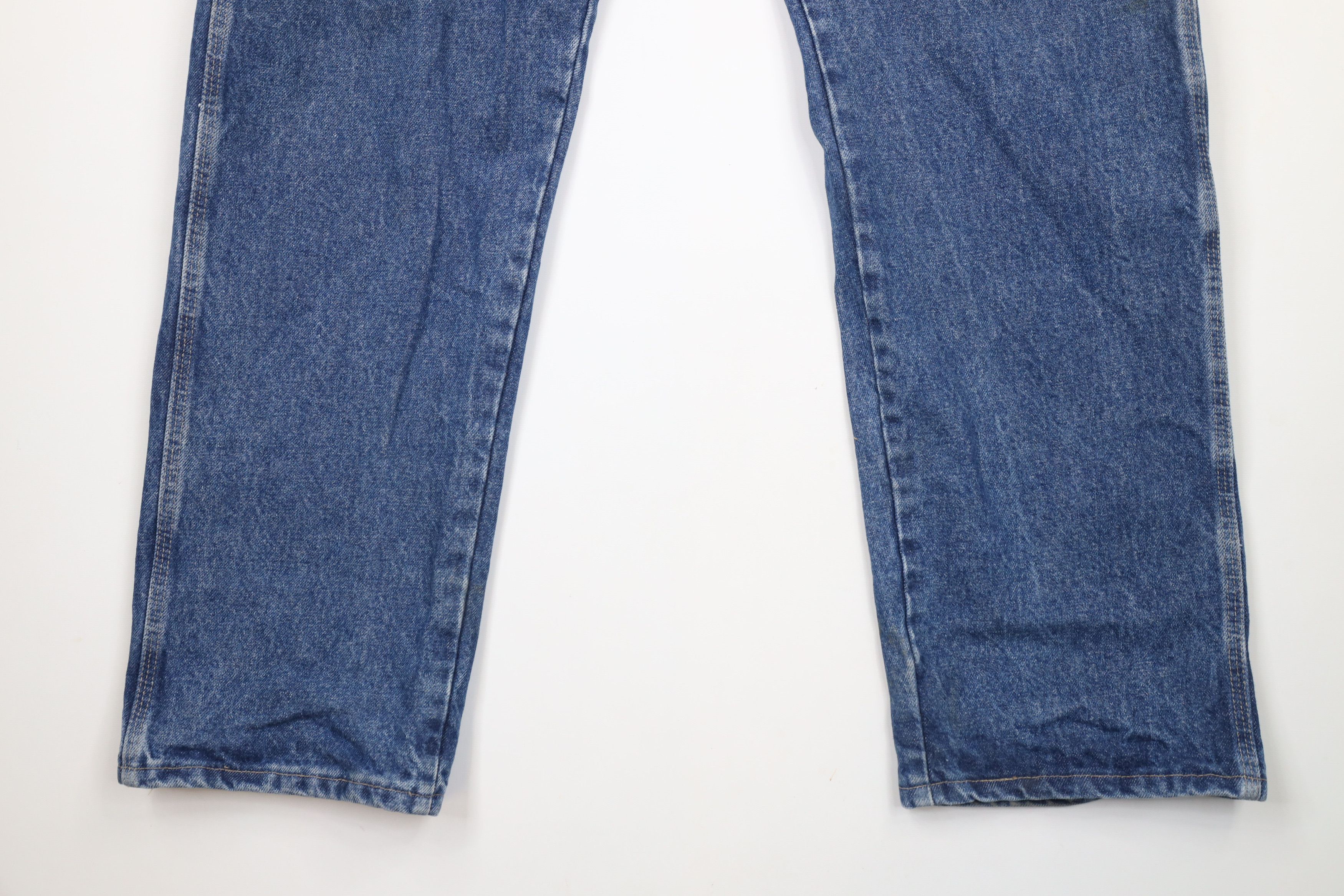 Vintage Vintage Bulwark FR Flame Resistant Wide Leg Dungaree Jeans Size US 38 / EU 54 - 4 Thumbnail