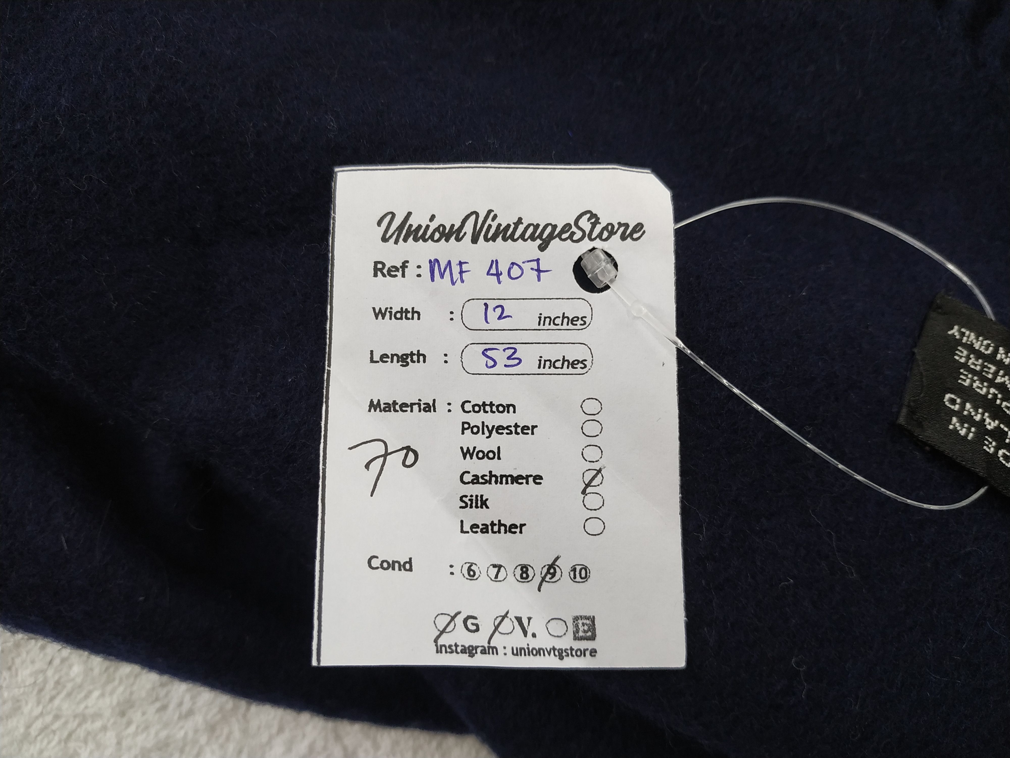 Alfred Dunhill Vintage Dunhill Scarf/Muffler/Neckwear MF407 Size ONE SIZE - 6 Thumbnail