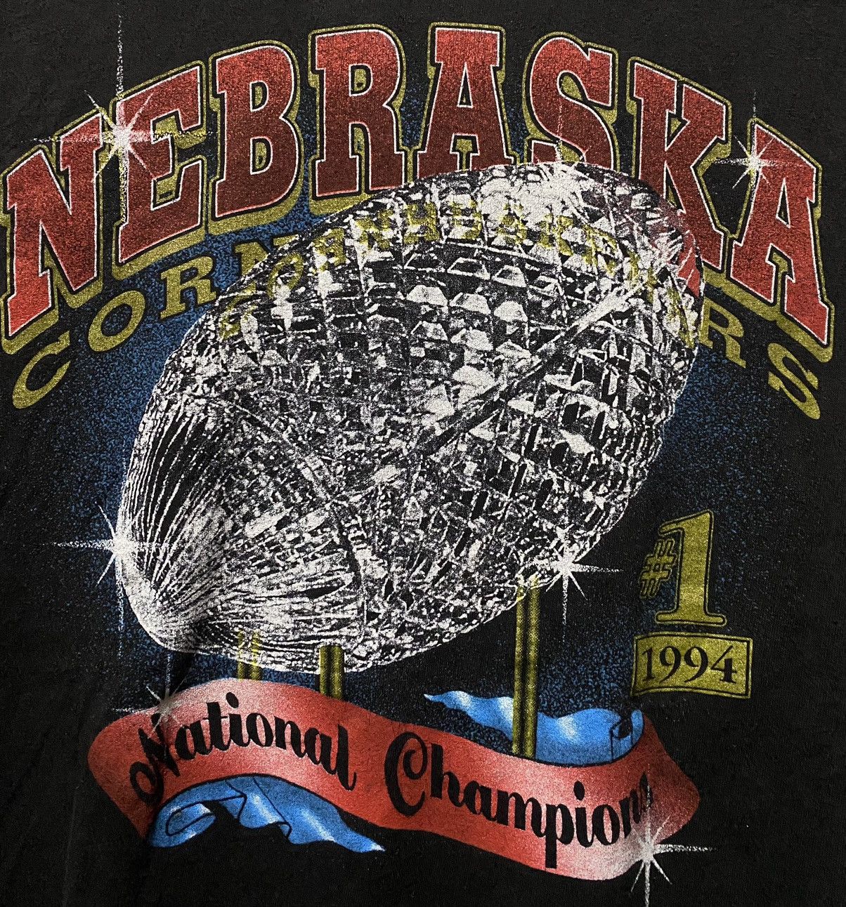 Soffe × Vintage TShirt 1993 Nebraska Cornhuskers NCAA Champions vtg vintage Size US XXL / EU 58 / 5 - 3 Thumbnail