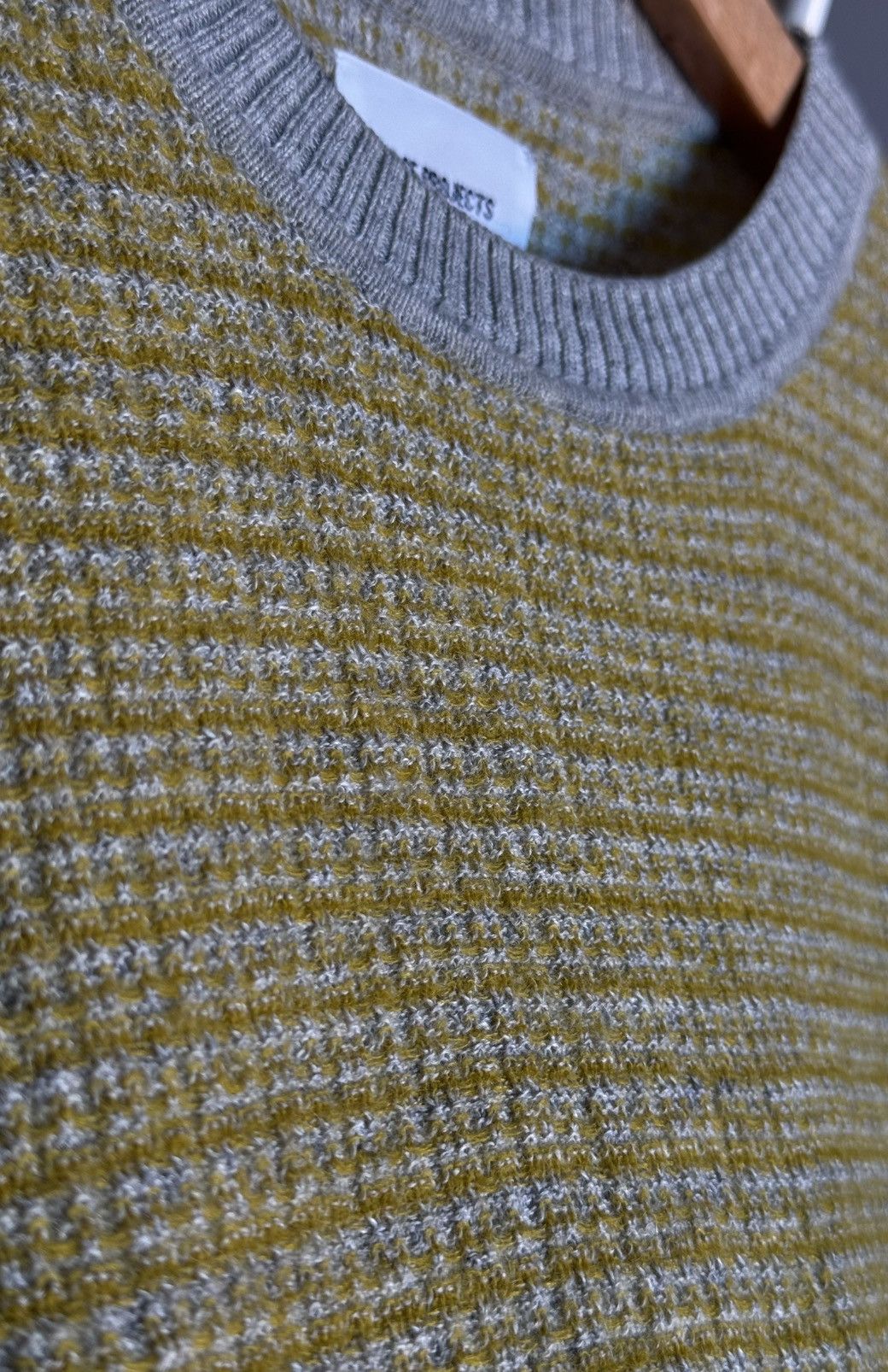 Norse Projects Norse Projects Arild Linen Structur Baby Alpaca Wool Sweater Size US L / EU 52-54 / 3 - 14 Thumbnail