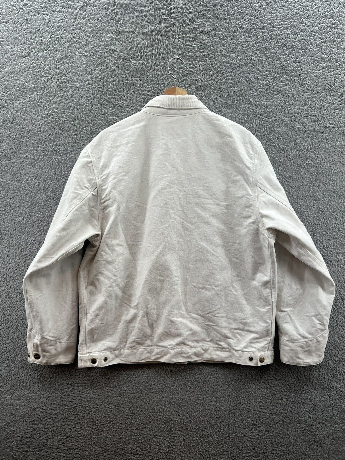 Carhartt × Carhartt Wip Carhartt Work in Progress White Detroit Jacket Size US L / EU 52-54 / 3 - 2 Thumbnail