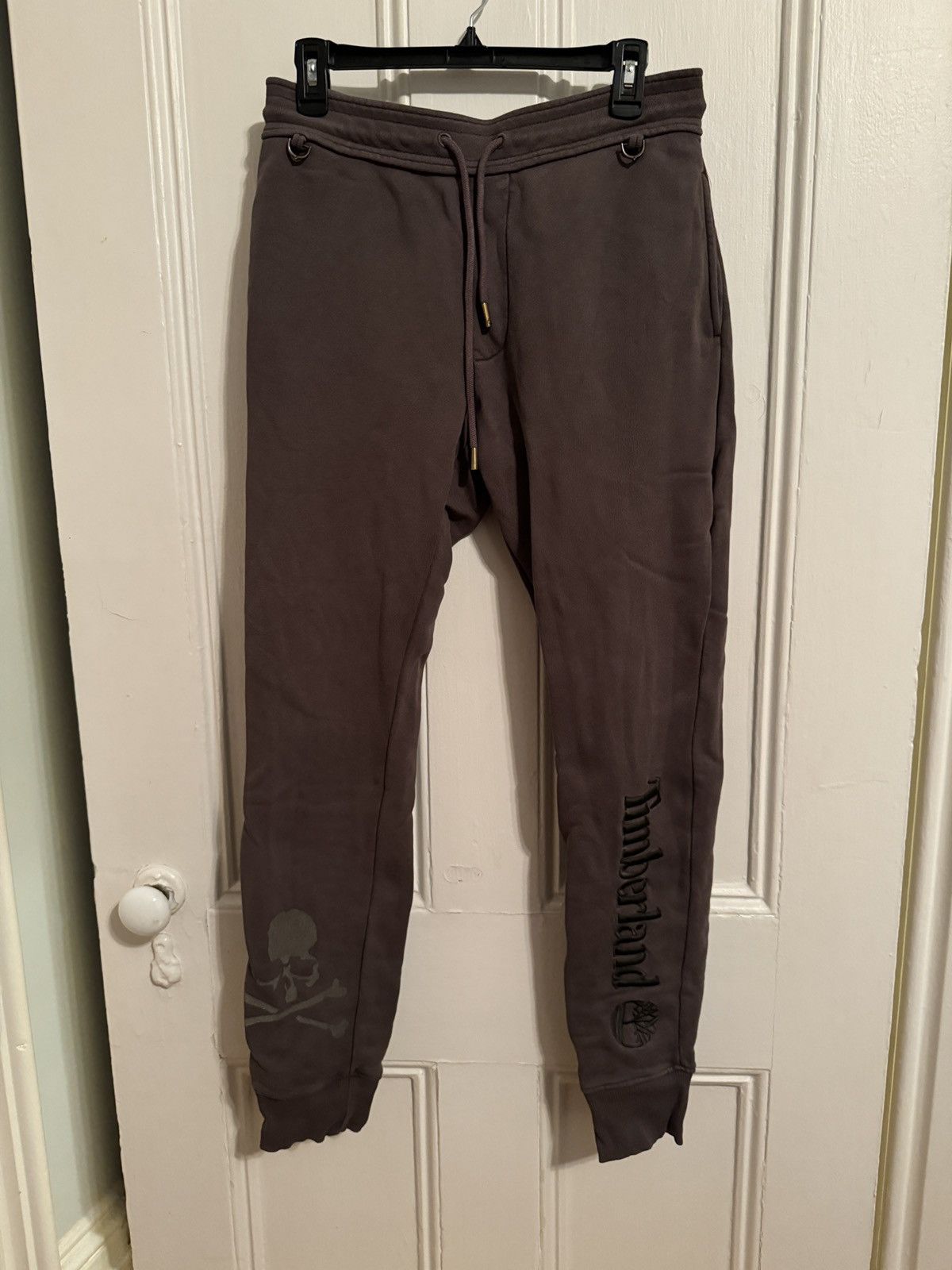 image of Mastermind Japan x Timberland Mastermind X Timberland Sweatpants in Brown, Men's (Size 30)