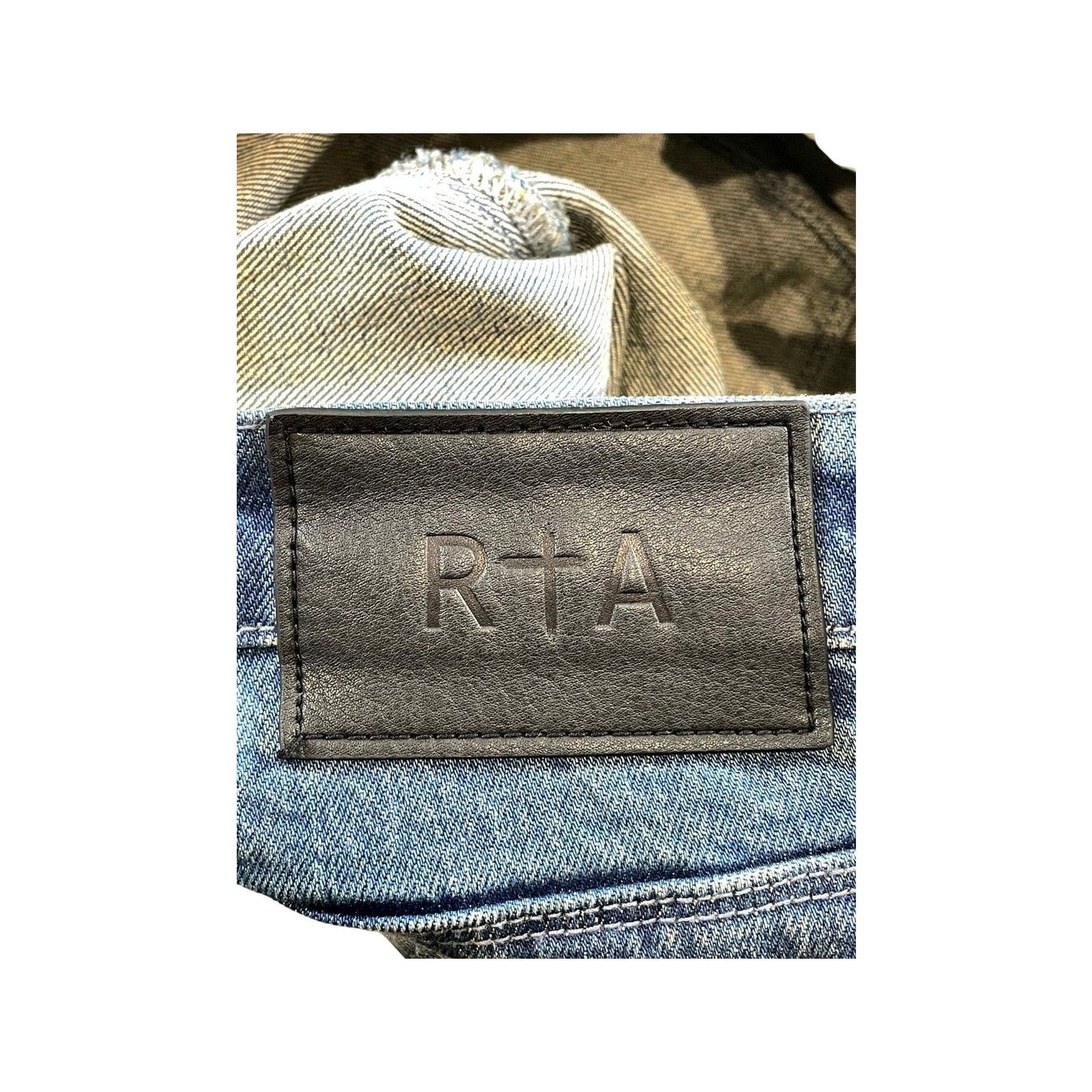 Rta RTA Aged Wash Jeans Size US 38 / EU 54 - 7 Thumbnail
