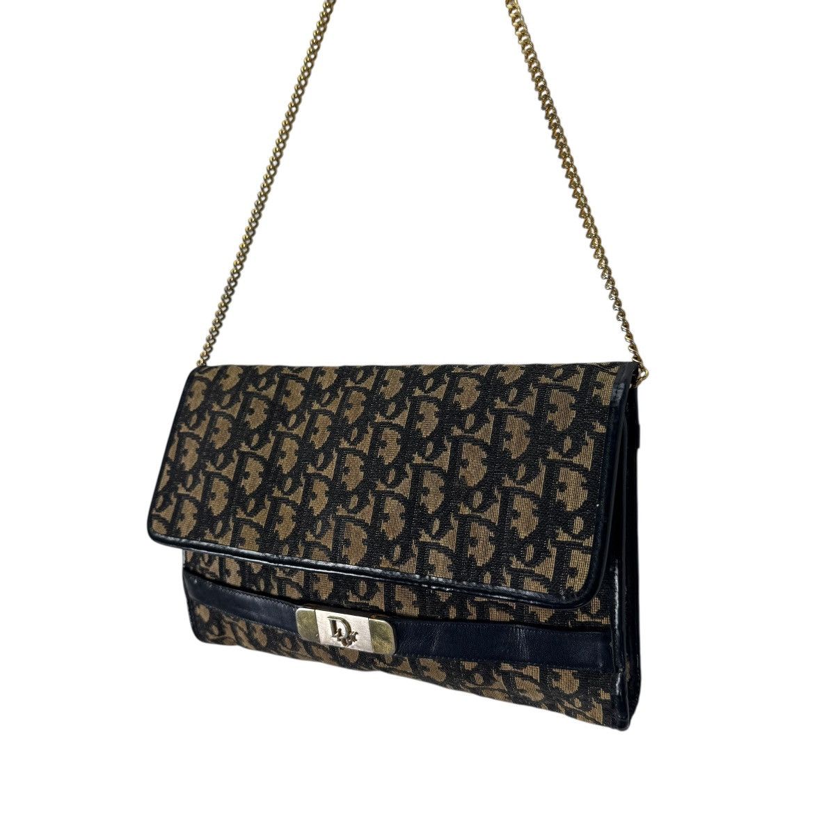Christian Dior Monsieur 🔥CHRISTIAN DIOR MONOGRAM CHAINS STRAPS SHOULDER BAG Size ONE SIZE - 5 Thumbnail