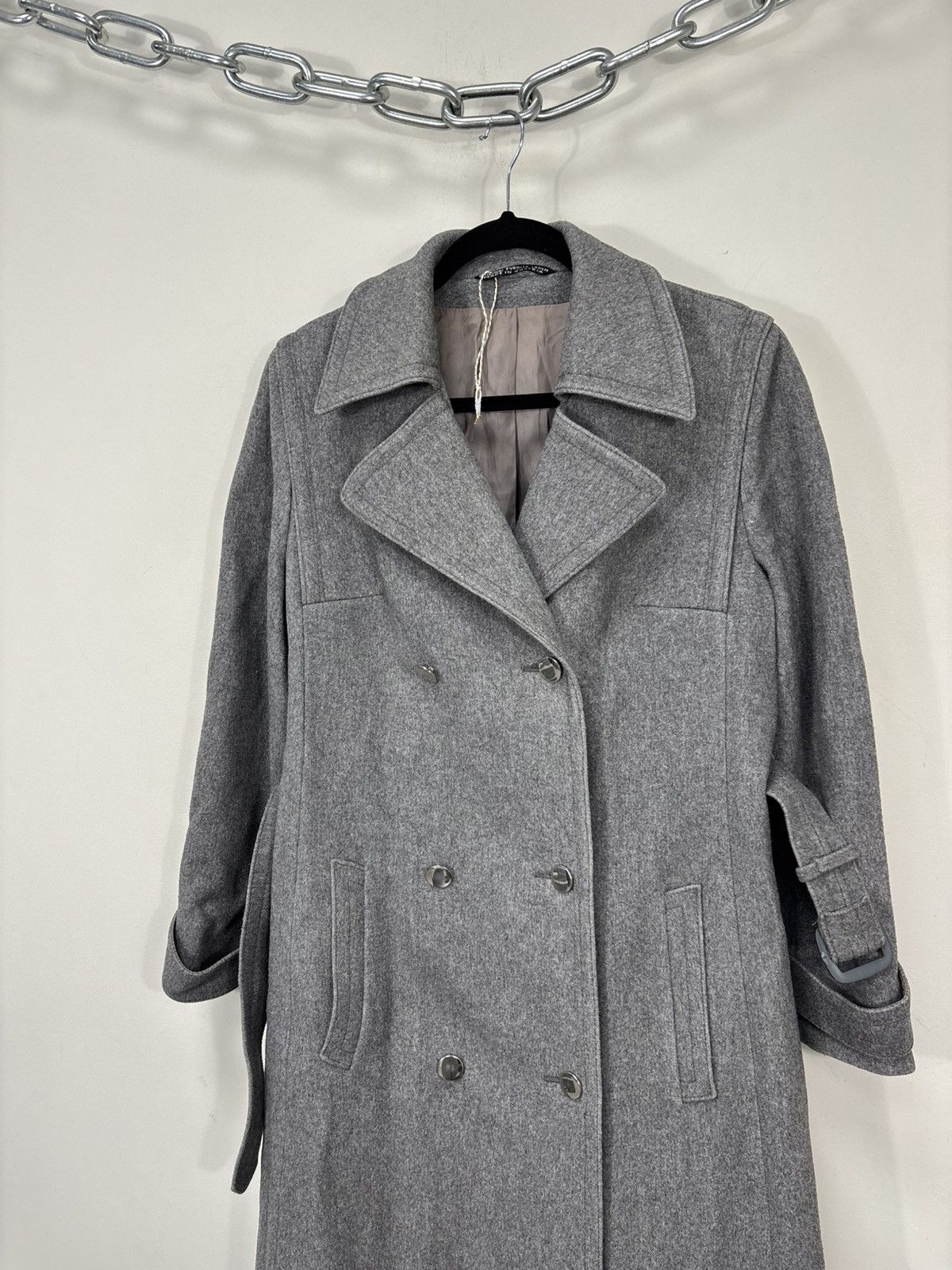 Other Vintage Steinbock Himalaya Women’s Double Breasted Wool Coat Size M / US 6-8 / IT 42-44 - 8 Thumbnail
