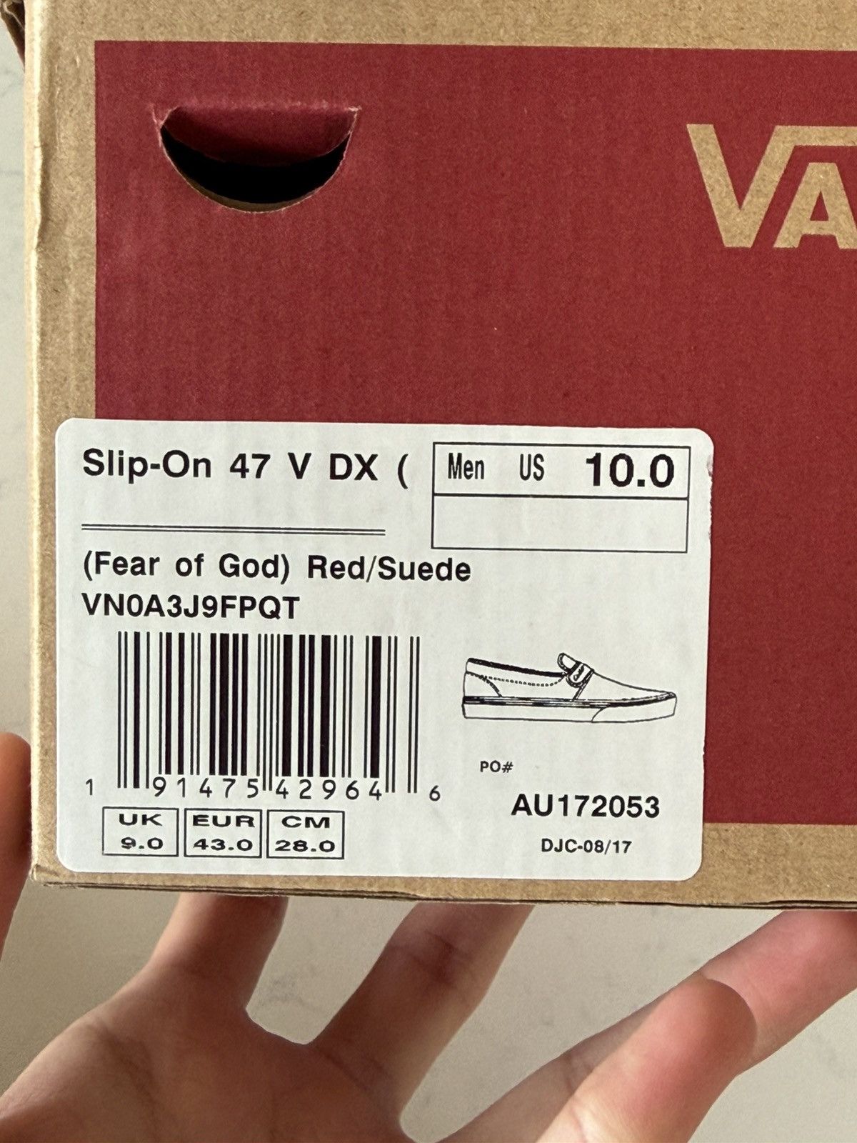 Fear of God × Vans Fear of God Vans Slip-ons Size US 10 / EU 43 - 6 Thumbnail