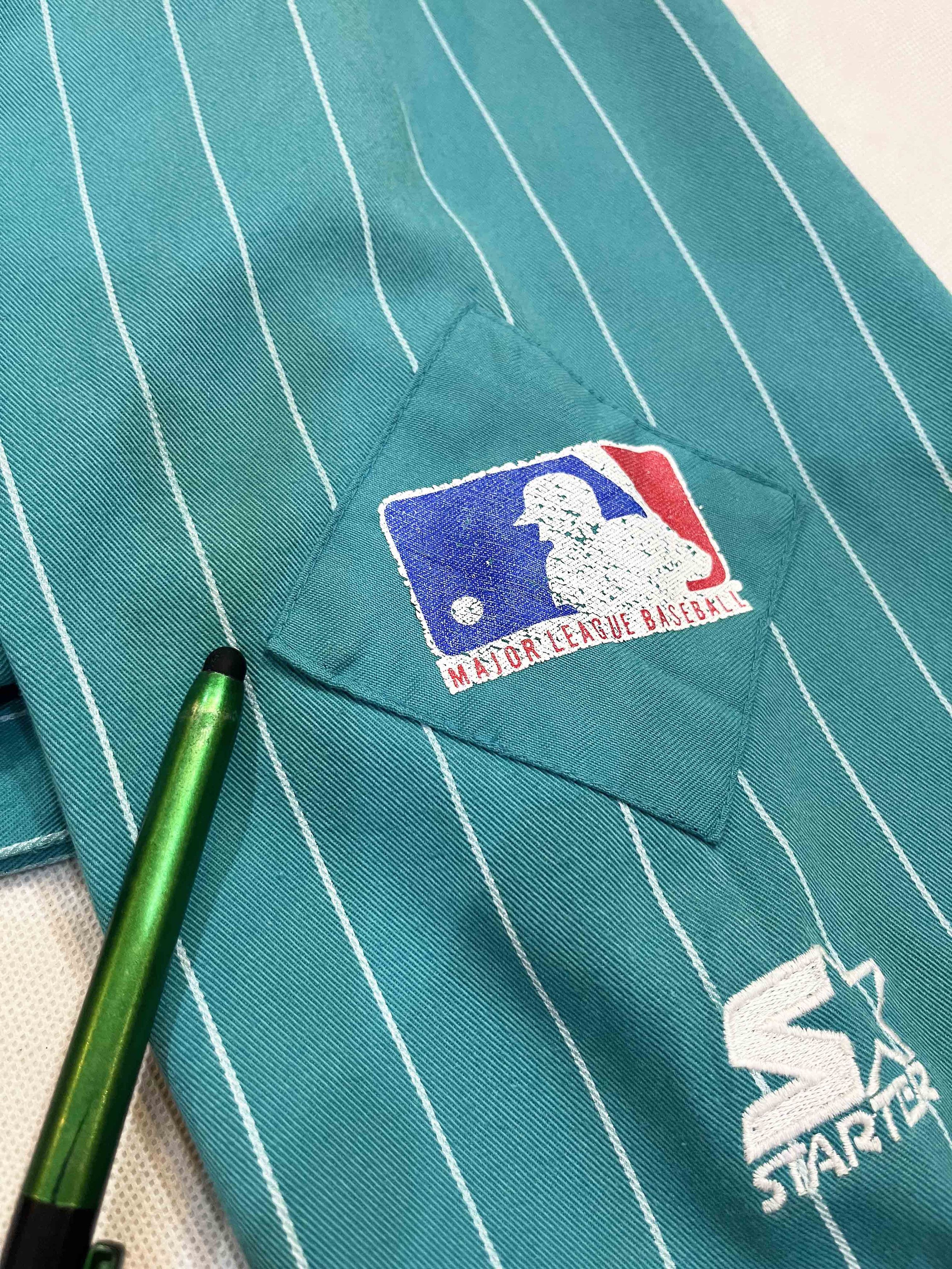 MLB × Starter × Vintage Vintage Starter MLB Florida Marlins Pinstripe Jersey Size US XL / EU 56 / 4 - 12 Thumbnail