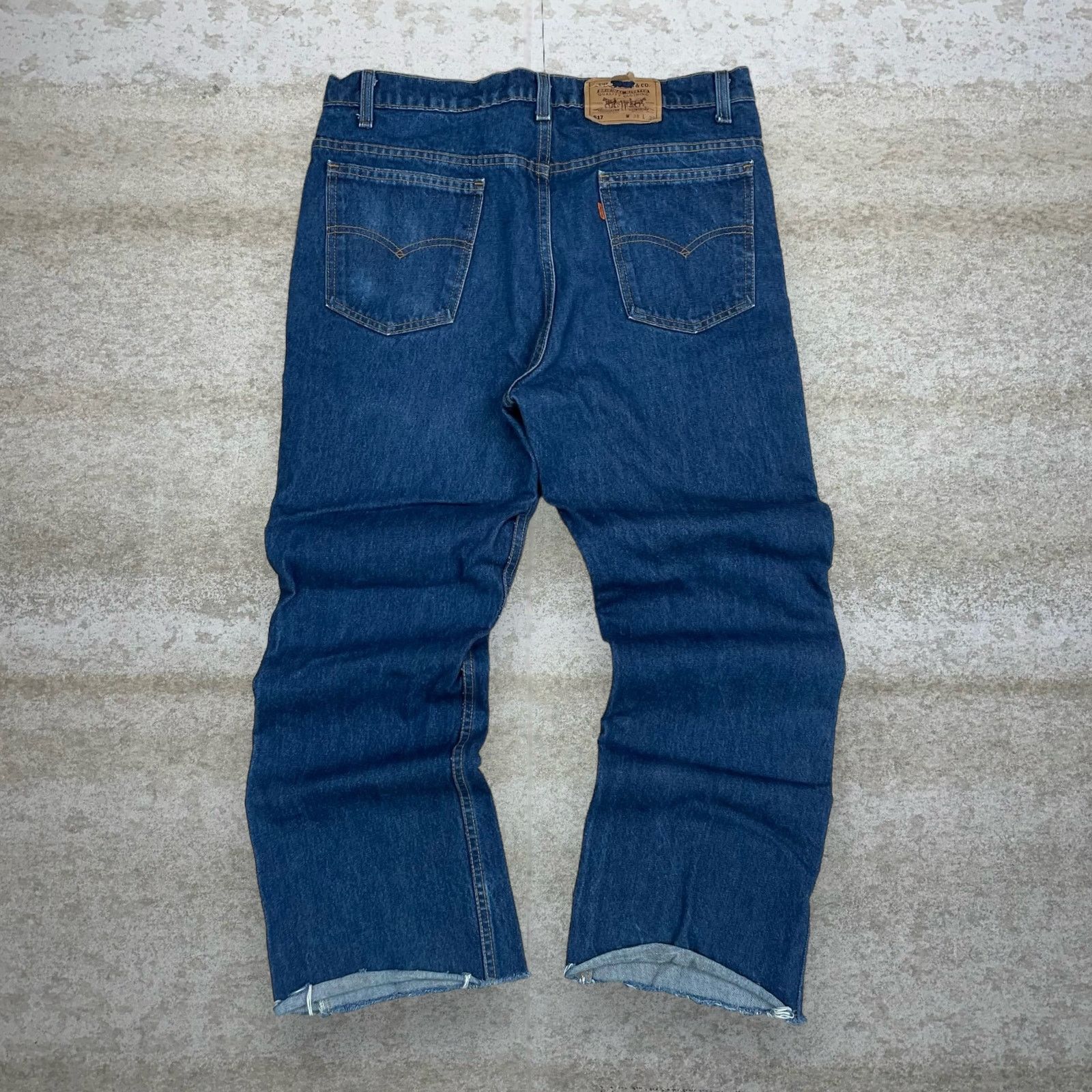 Levi's Vintage 90s Levis Jeans 517 38x30 Bootcut Flare Dark Wash Size US 38 / EU 54 - 1 Thumbnail