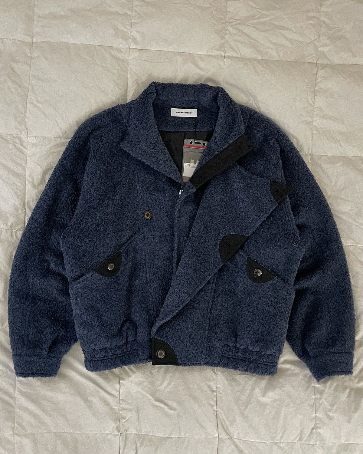 Kiko Kostadinov Maersk Bomber Jacket Alpaca Wool | Grailed