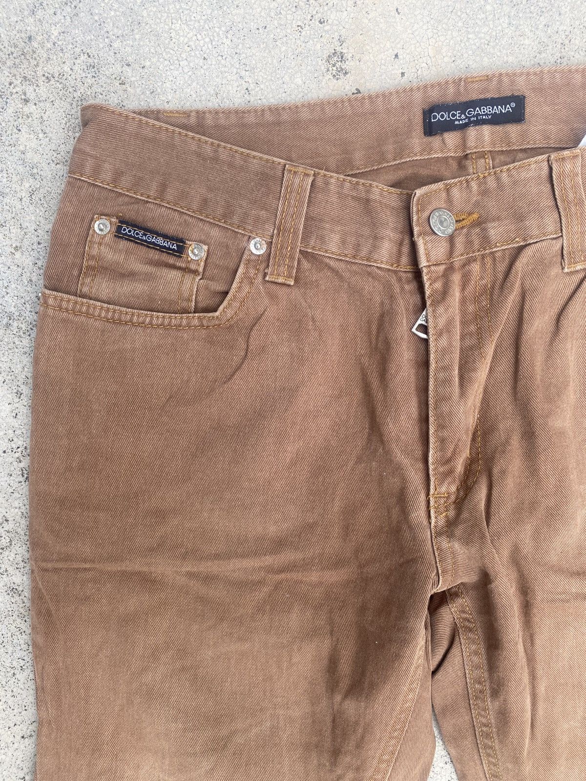 Designer × Dolce & Gabbana Dolce & Gabbana Straight Cut Denim Size US 34 / EU 50 - 4 Thumbnail