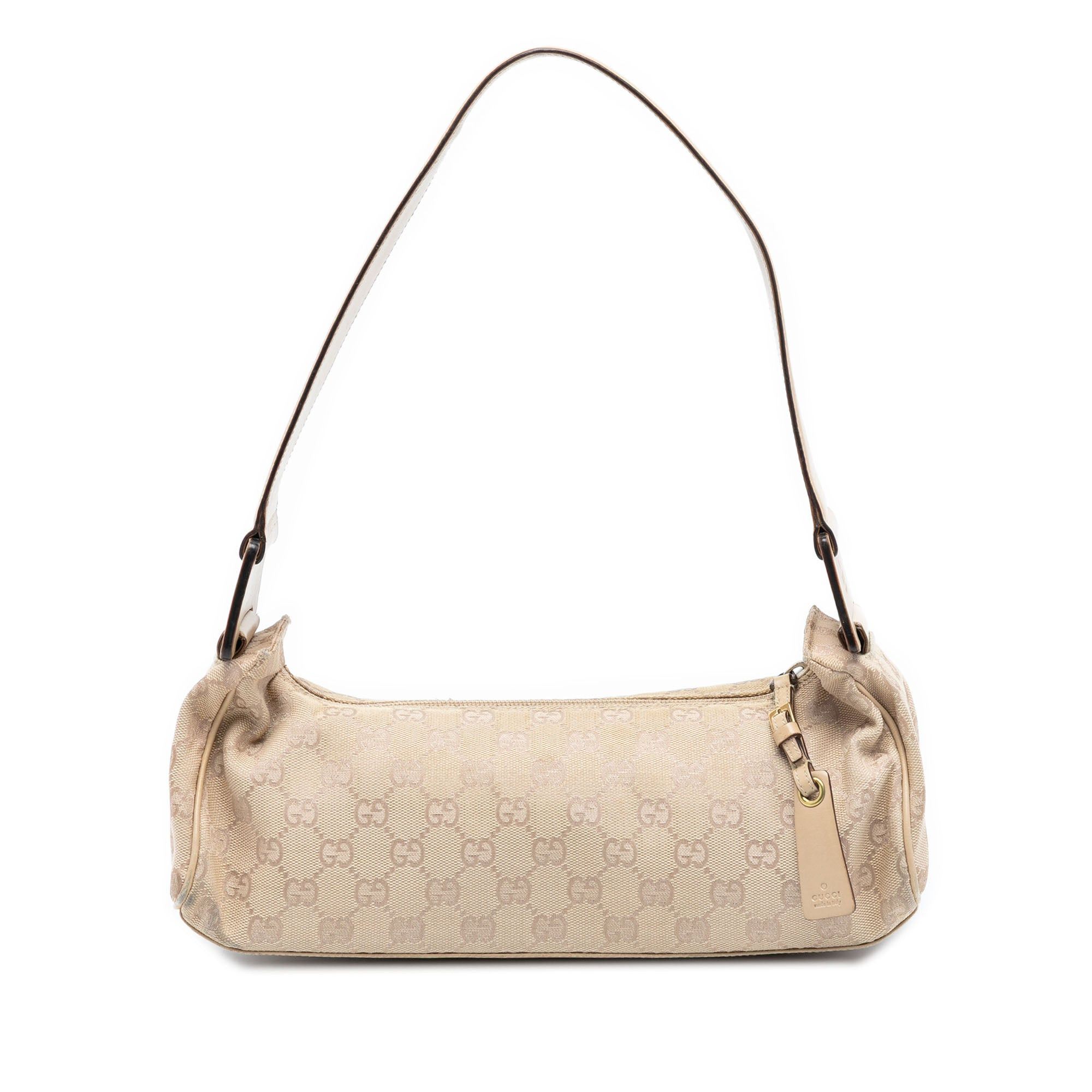 Gucci Gg Canvas Shoulder Bag in Brown, Women's
