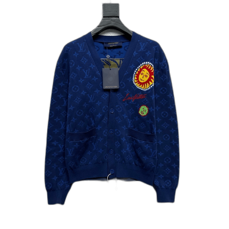 Louis Vuitton Louis Vuitton x Yayoi Kusama Embroidered Cardigan - dmc Size M / US 6-8 / IT 42-44 - 1 Thumbnail