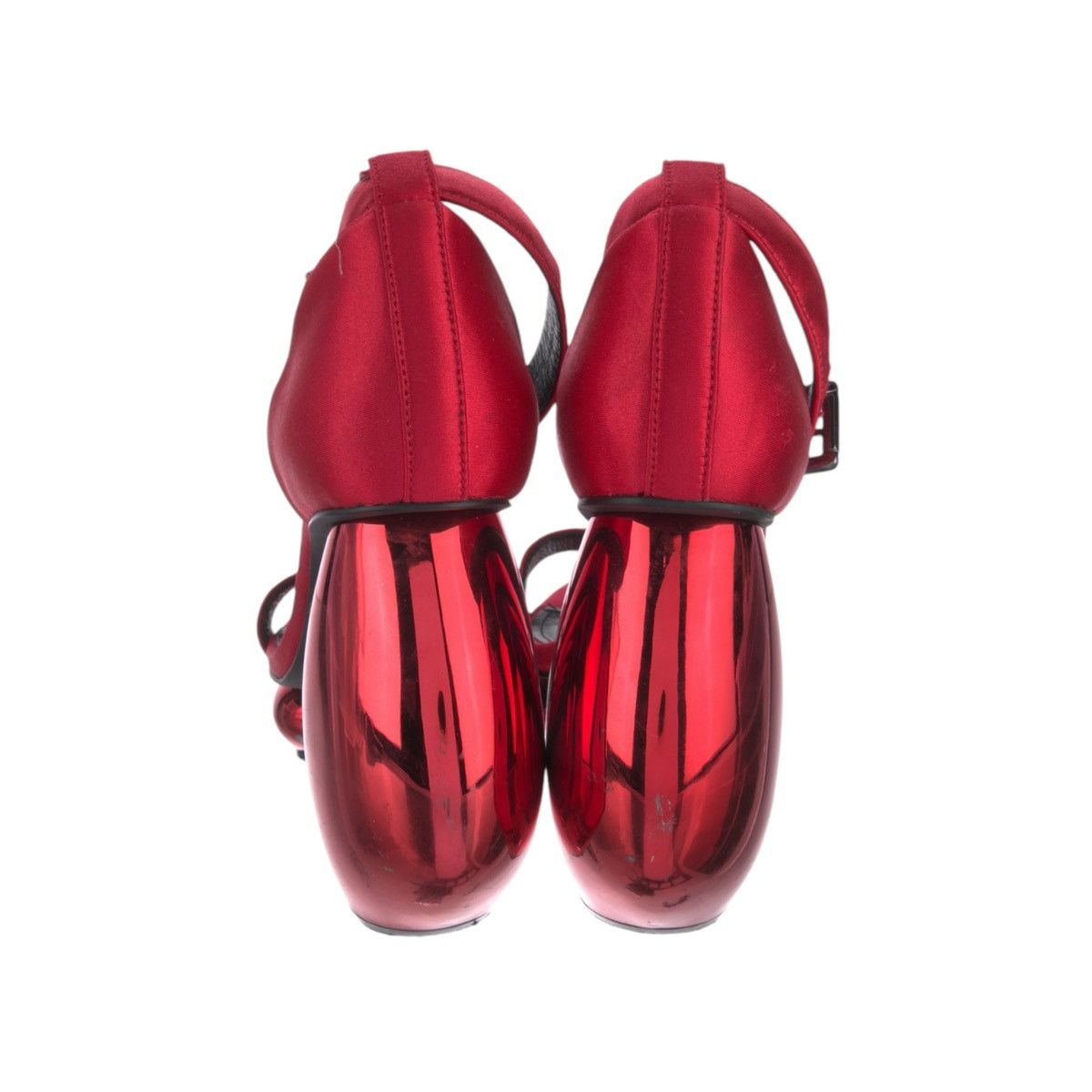 Robert Wun Abstract balloon platform heel Size US 7 / IT 37 - 4 Thumbnail