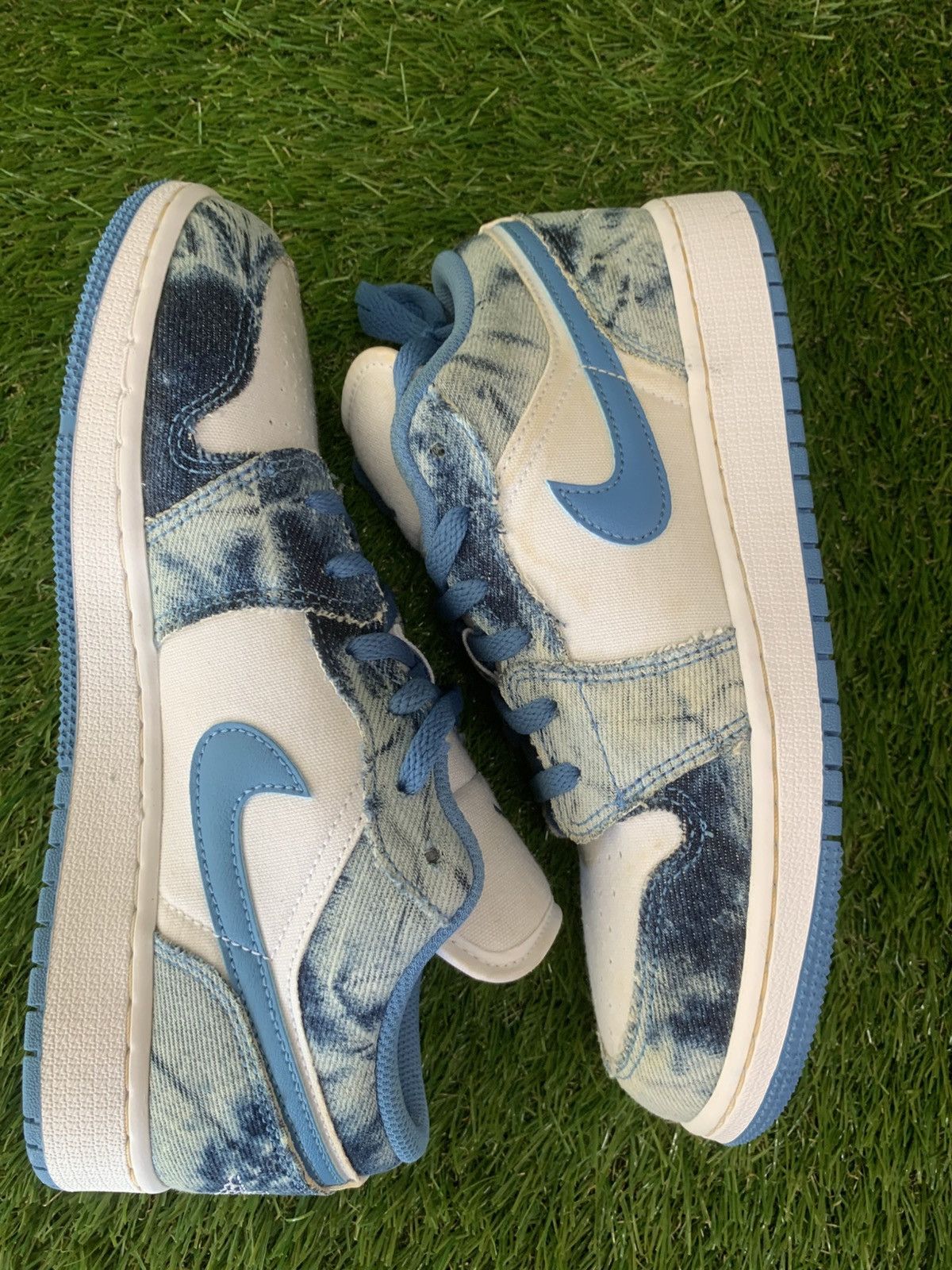 Jordan Brand Aj1 Low washed denim Size US 6 / EU 39 - 5 Thumbnail