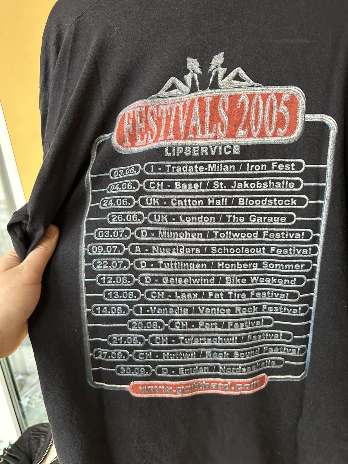 Band Tees × Vintage Vintage 2005 GOTTHARD Lipservice Tour Longsleeve Size L Size US L / EU 52-54 / 3 - 9 Thumbnail