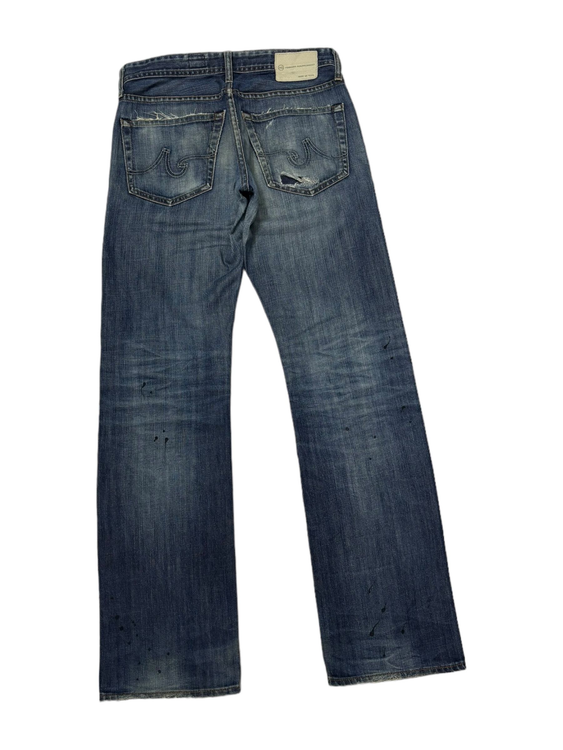 AG Adriano Goldschmied OG🔥 AG ADRIANO GOLDSCHMIED ROCKSTAR DENIM JEANS Size US 29 - 7 Thumbnail