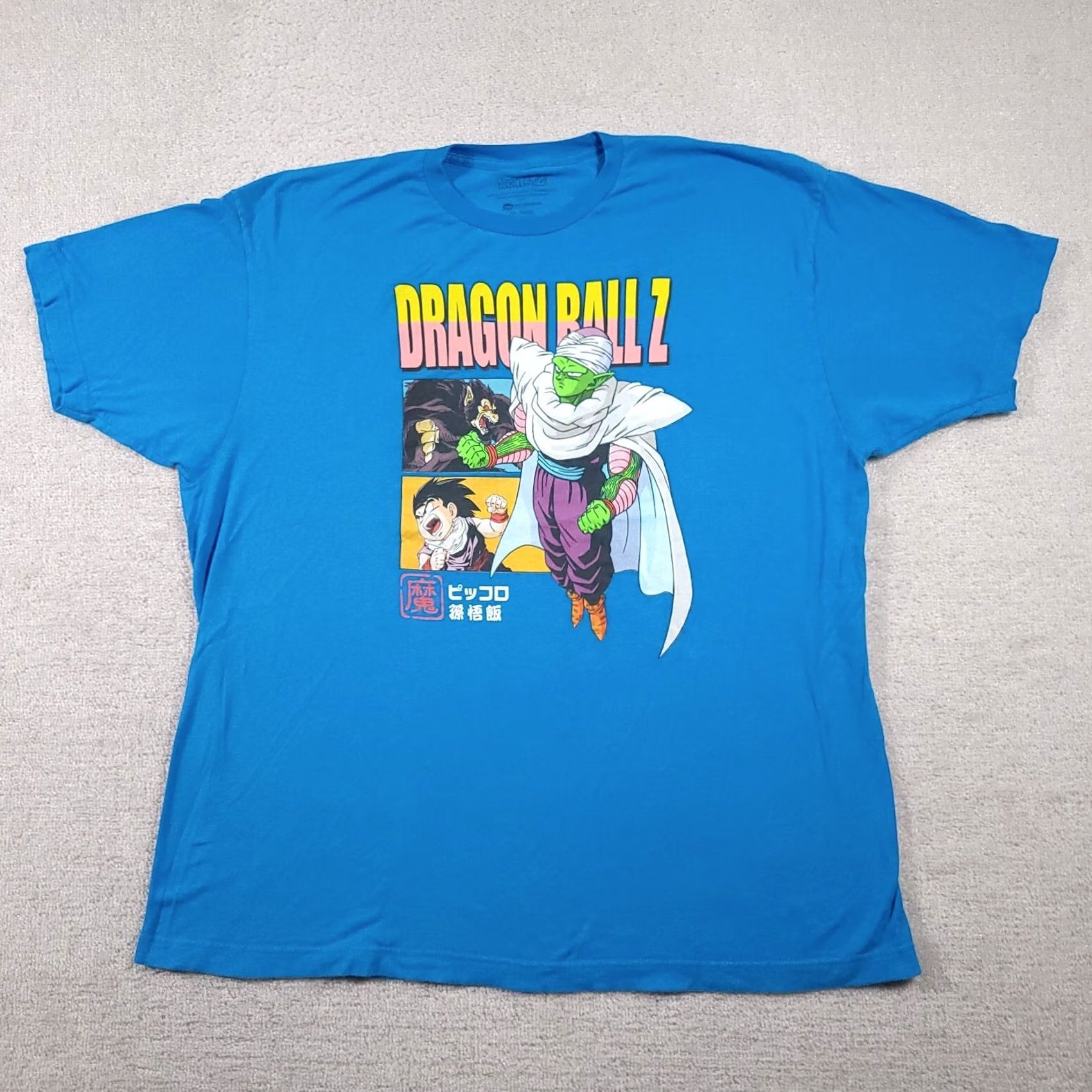 Vintage Dragonball Z Bird Studio T Shirt Mens 2XL 50/52 Blue S/S Graphic Classic Tee Size US XXL / EU 58 / 5 - 2 Thumbnail