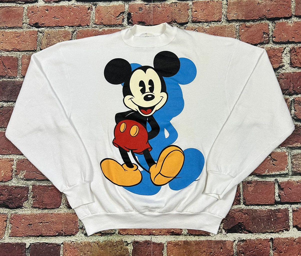Mickey & Co. Vintage Walt Disney Mickey Mouse Shadow Graphic Sweatshirt Size US XL / EU 56 / 4 - 1 Thumbnail