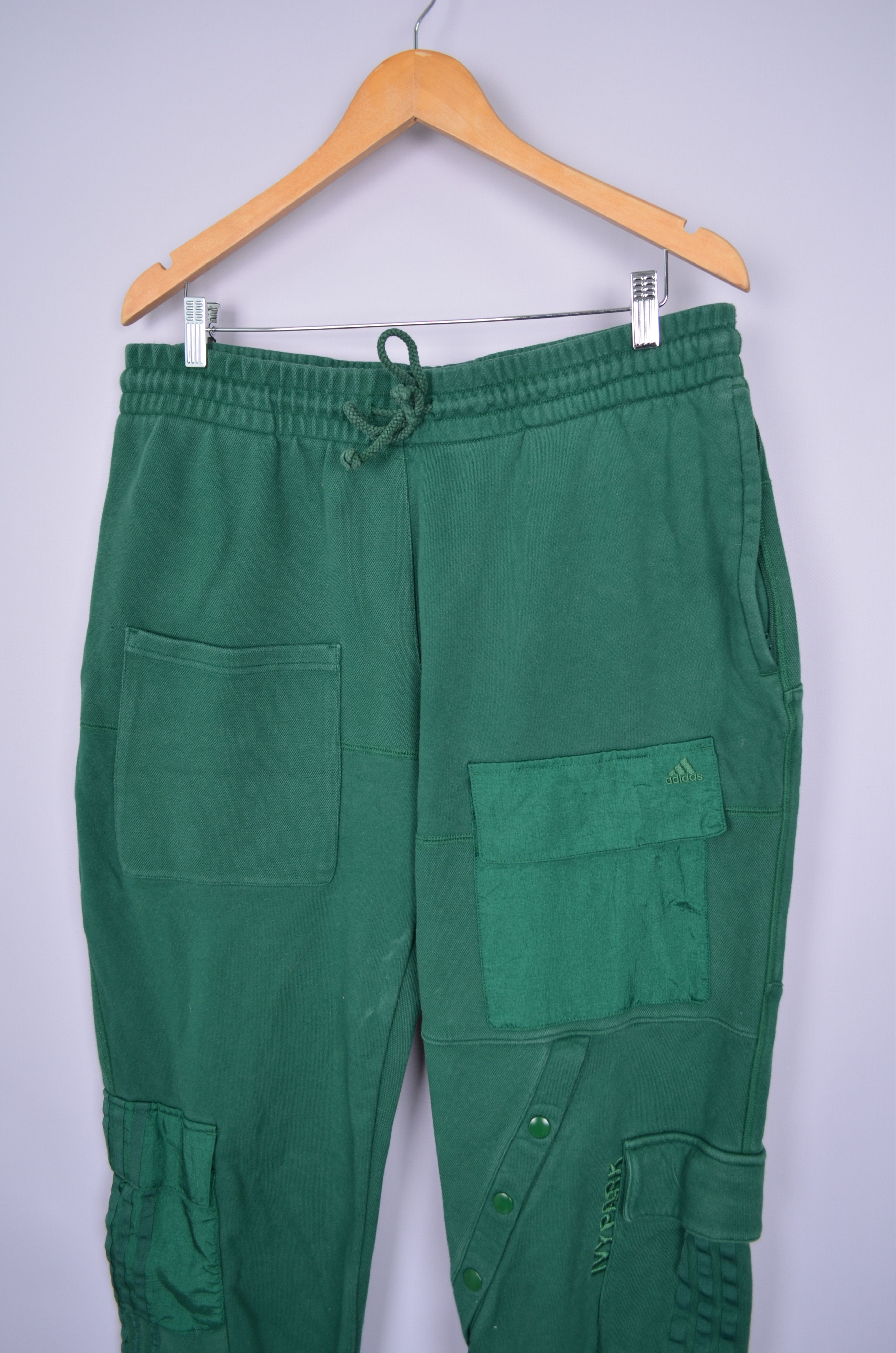 Adidas × Designer × Ivy Park Mens Adidas Ivy Park Green Pants Sweatpants Track Size L Size US 34 / EU 50 - 2 Thumbnail