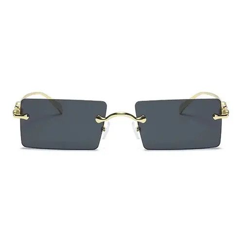 Japanese Brand × Vintage Dark Gold Frame Glasses Size ONE SIZE - 4 Thumbnail
