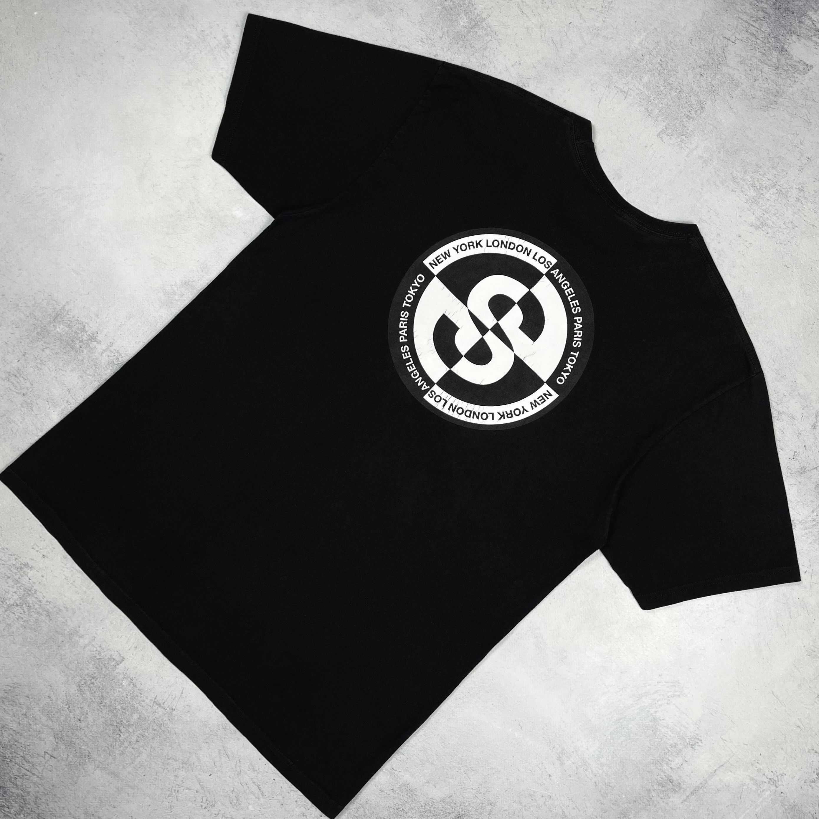 Stussy Vintage Stussy Tour Y2K Big Logo T Shirt 00’s Size US L / EU 52-54 / 3 - 1 Thumbnail