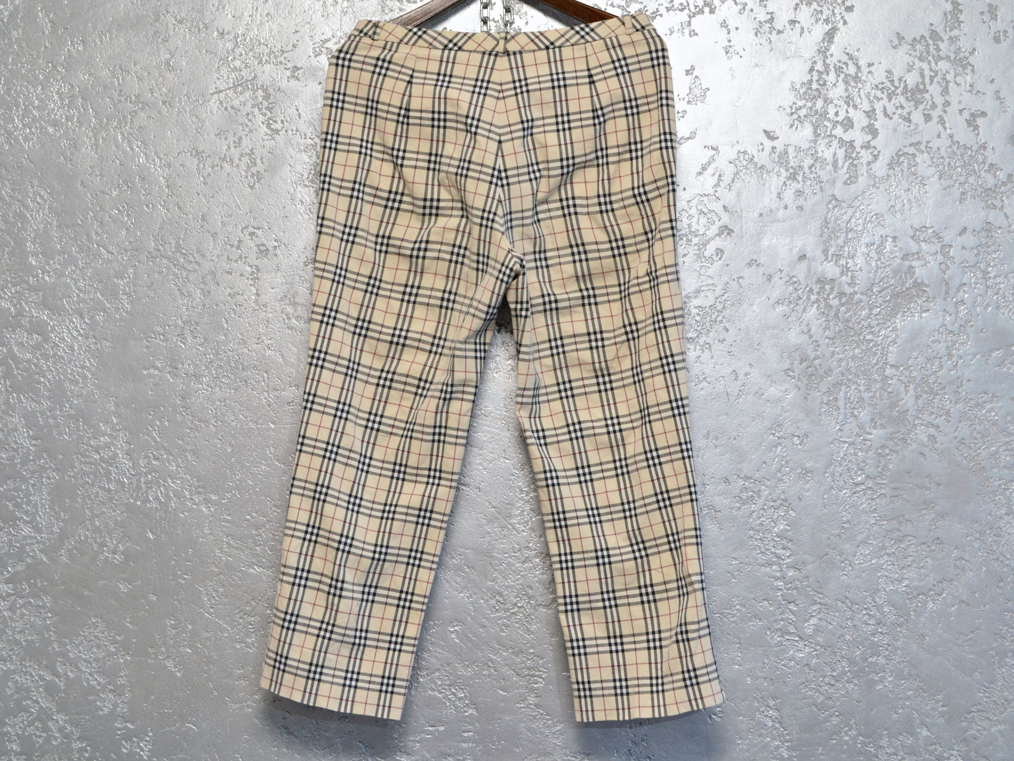 Burberry Burberry London Nova Check Capri Pants US12 UK16 Size 34" / US 12 / IT 48 - 3 Thumbnail