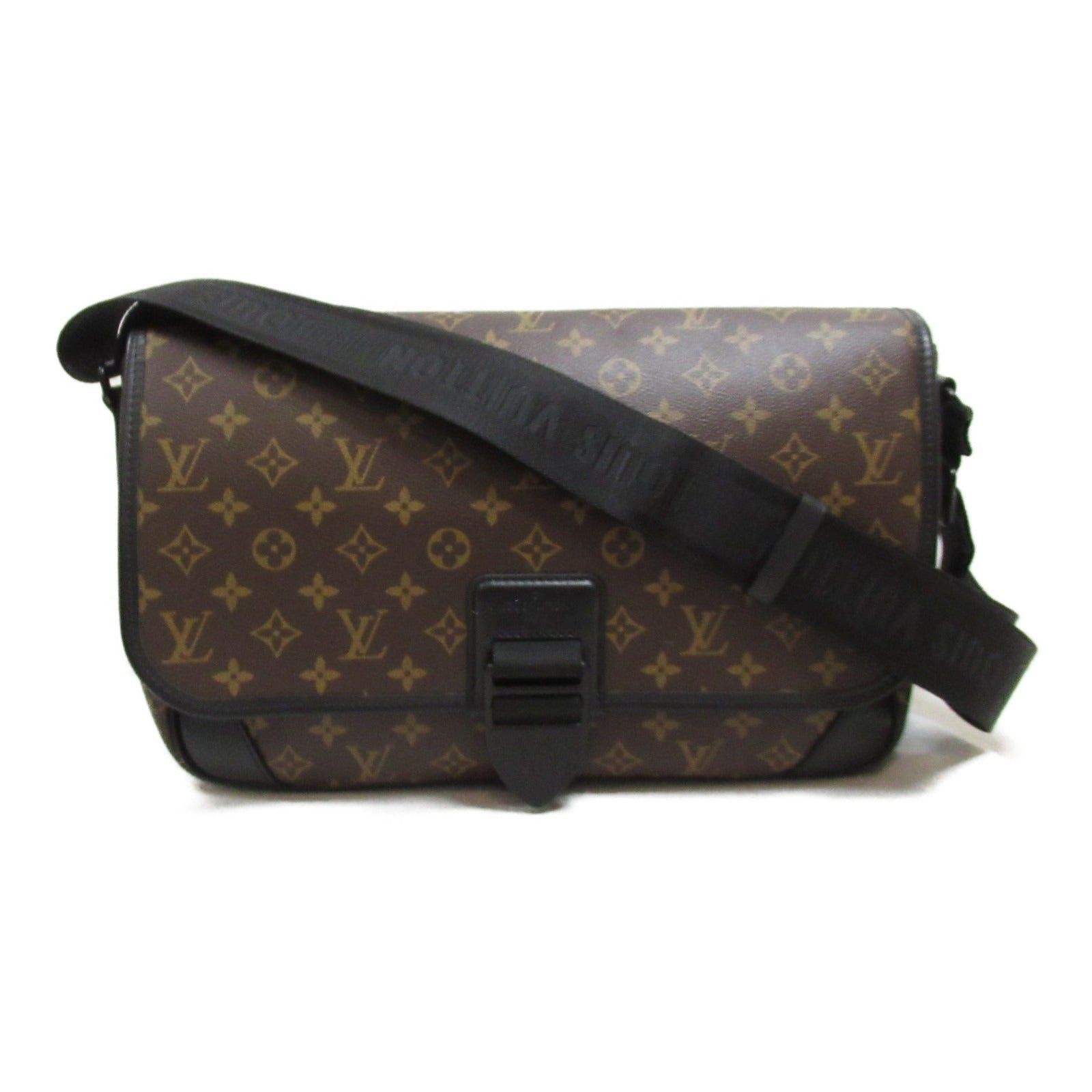 Louis Vuitton Louis Vuitton Archie Messenger Bag Shoulder Coated Canvas Monogram Macassar Brown Size ONE SIZE - 1 Thumbnail