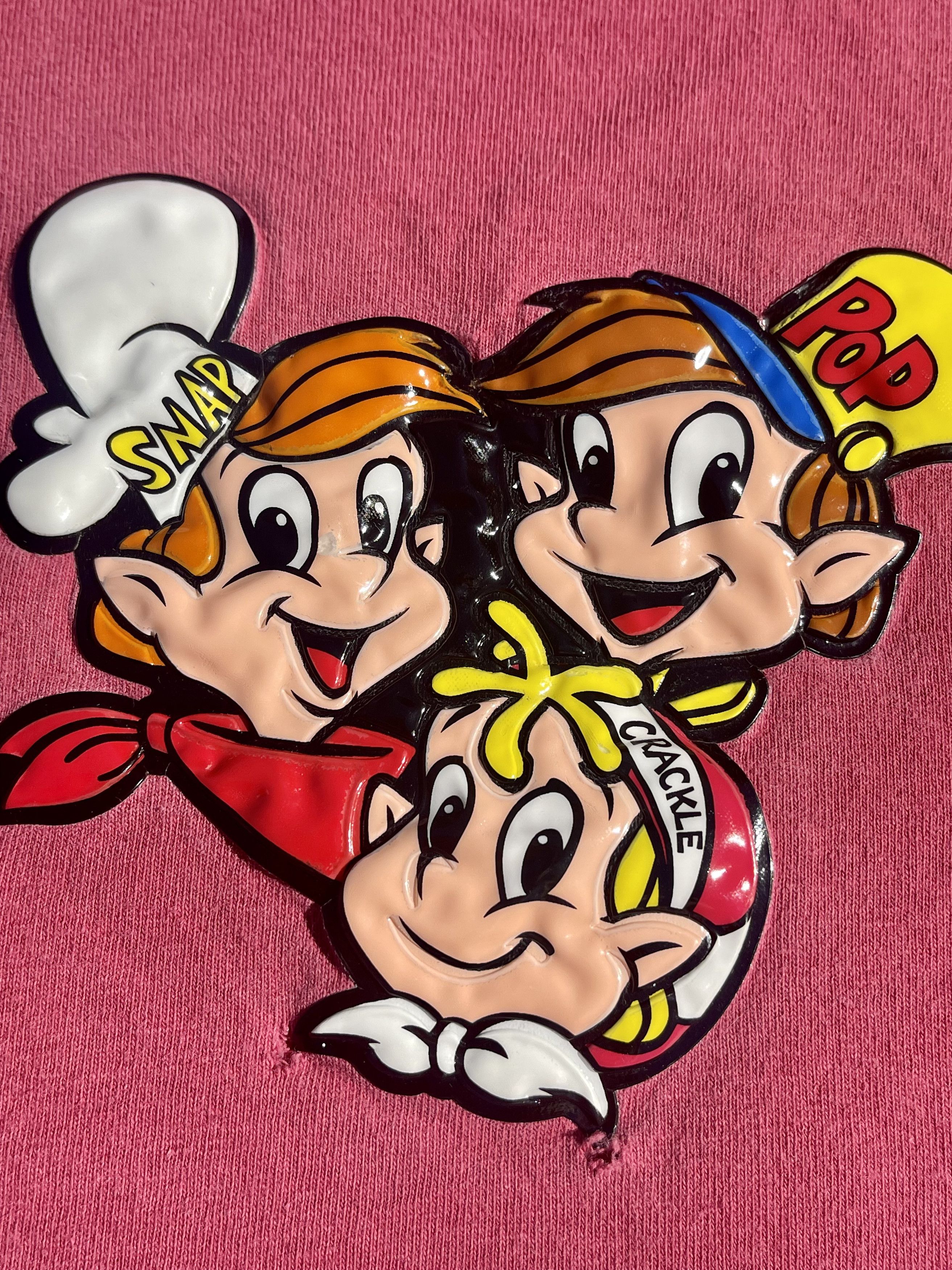 Vintage 1998 Rice Krispies Kellogg's Cereal Vintage 90's T-Shirt Size US XL / EU 56 / 4 - 7 Thumbnail